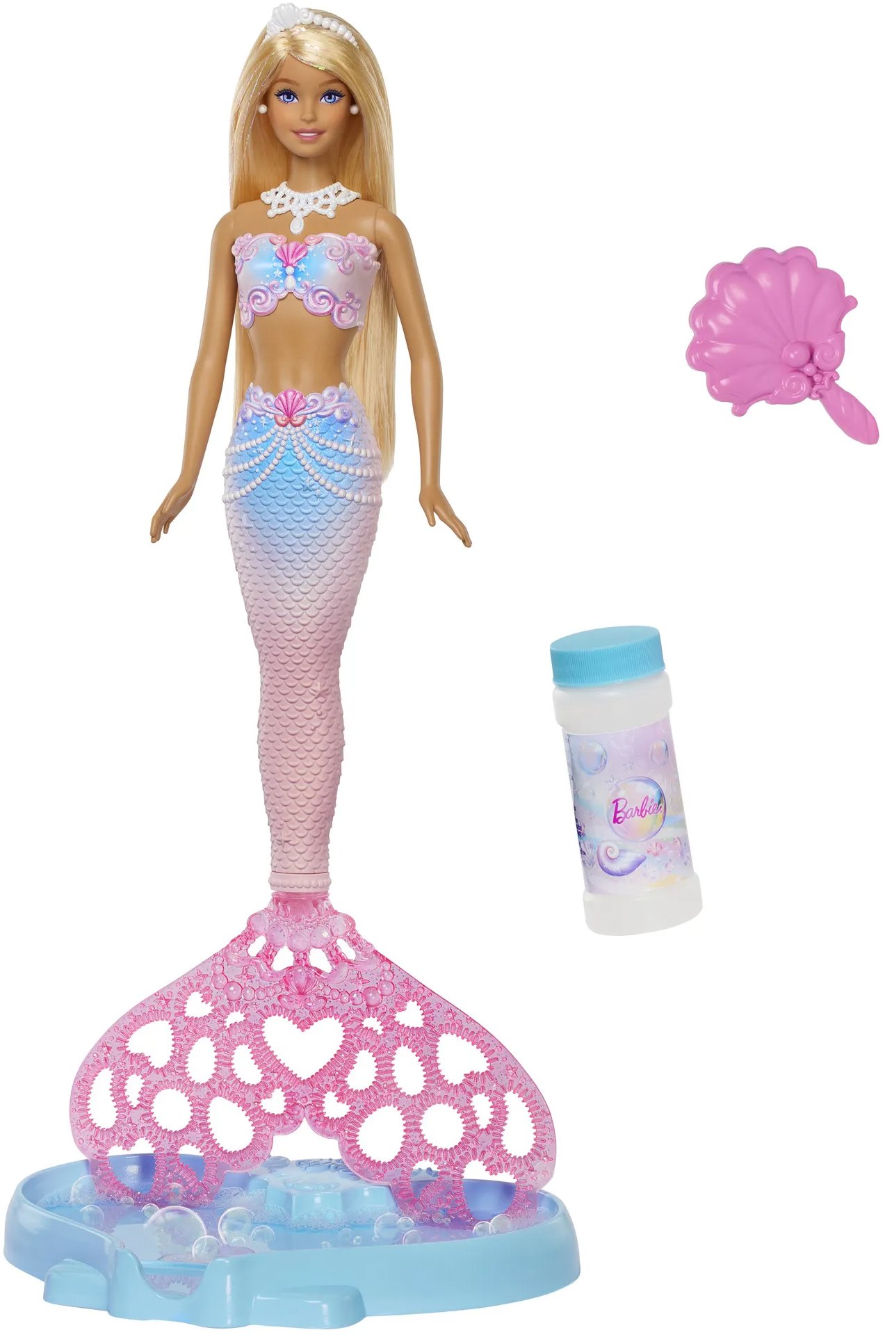 Barbie Bubbletastic Morská panna s bublinkovou plutvou