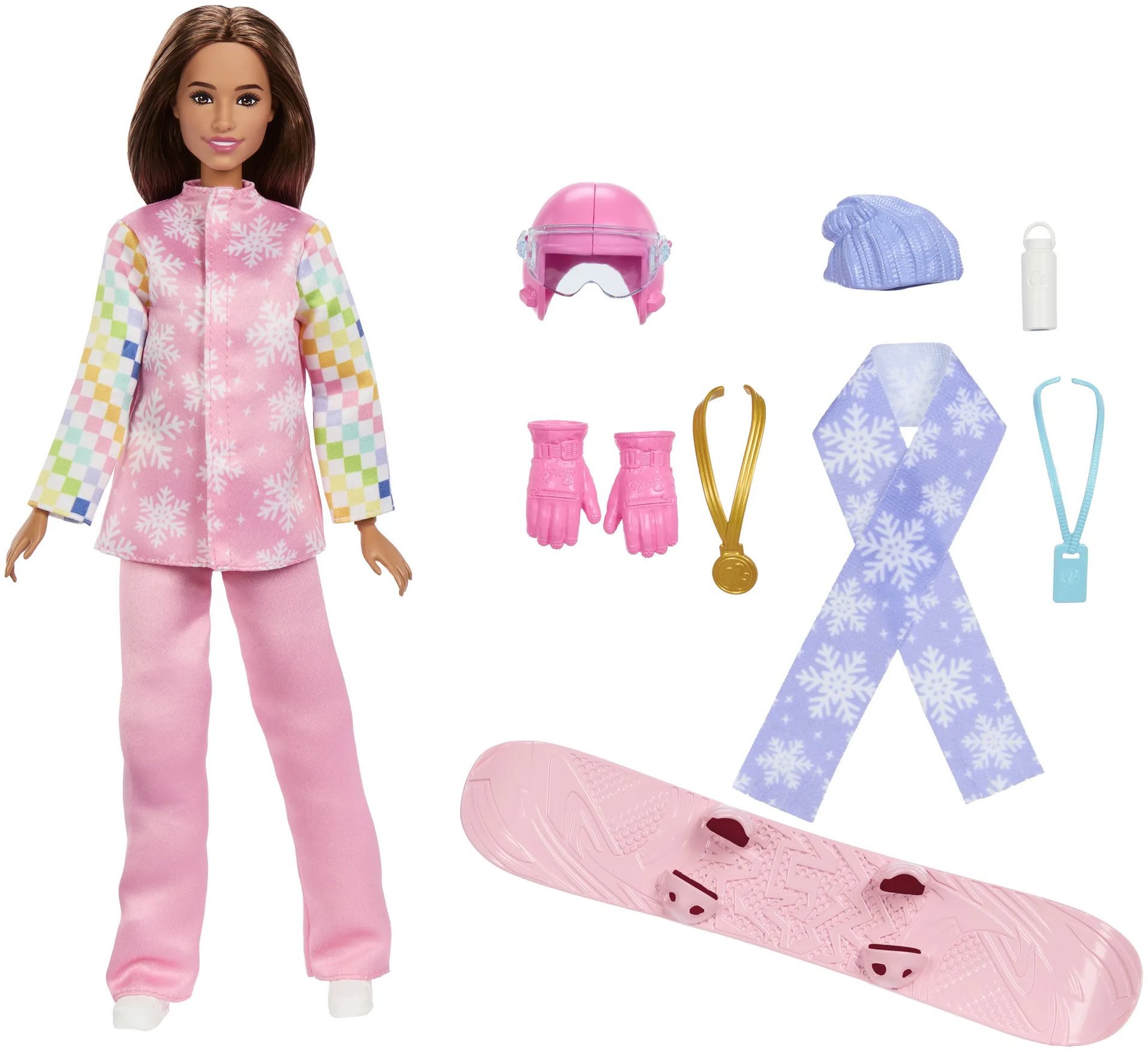 Barbie v povolaní snowboardistka