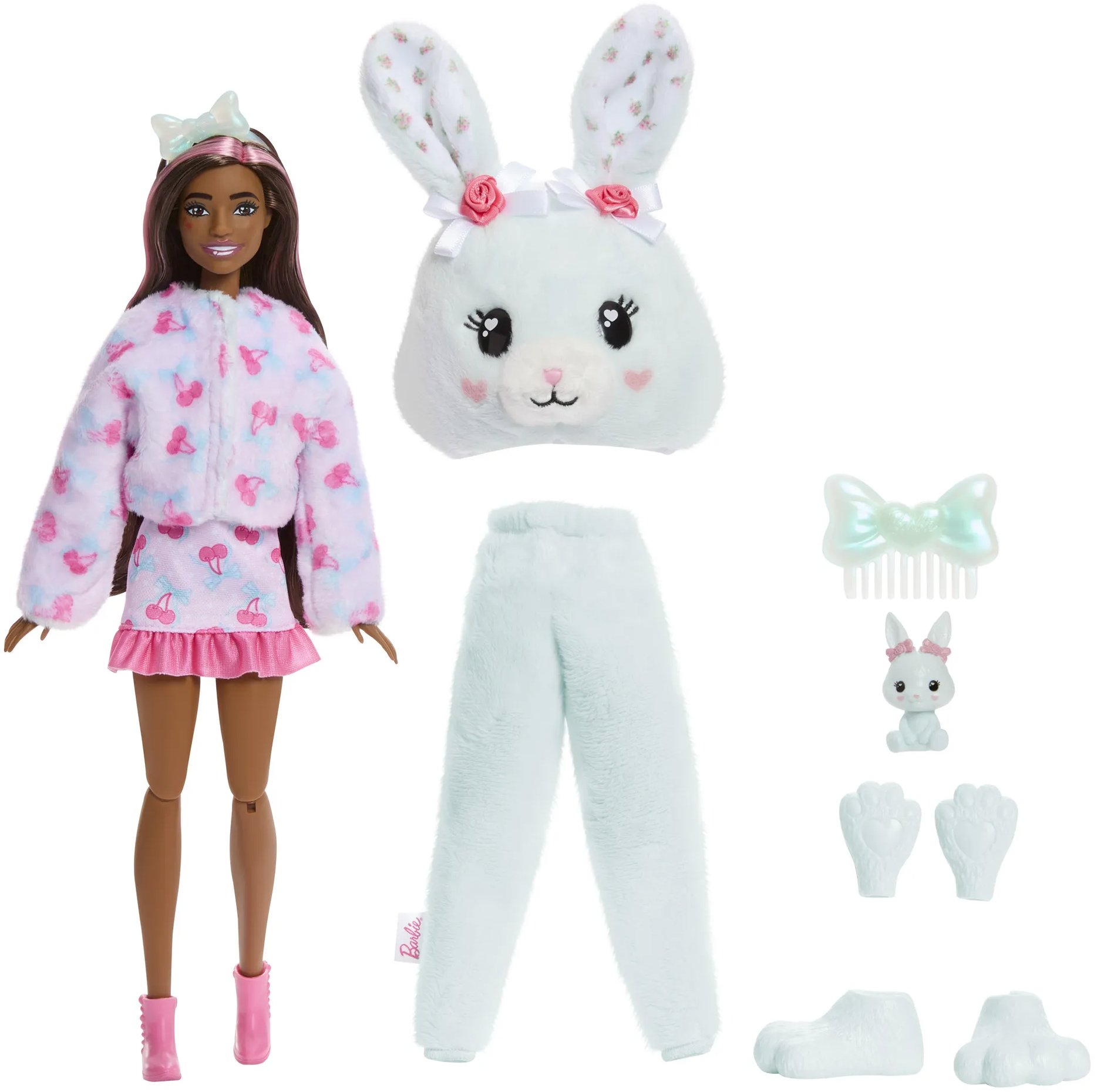 Barbie Cutie Reveal, Starostlivé medvedíky sladké mašle mintová