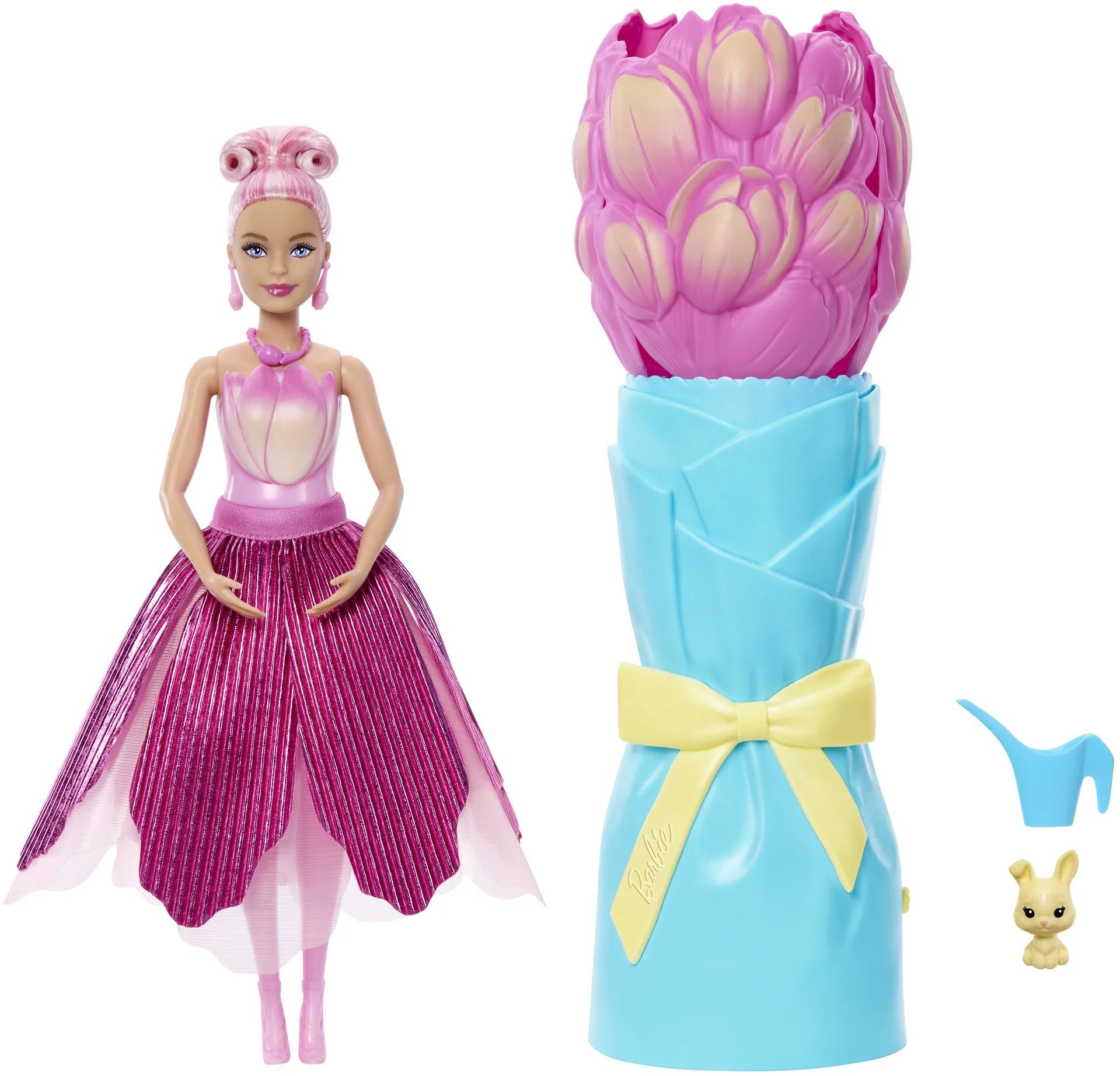 Barbie Petal Pop Ružový tulipán