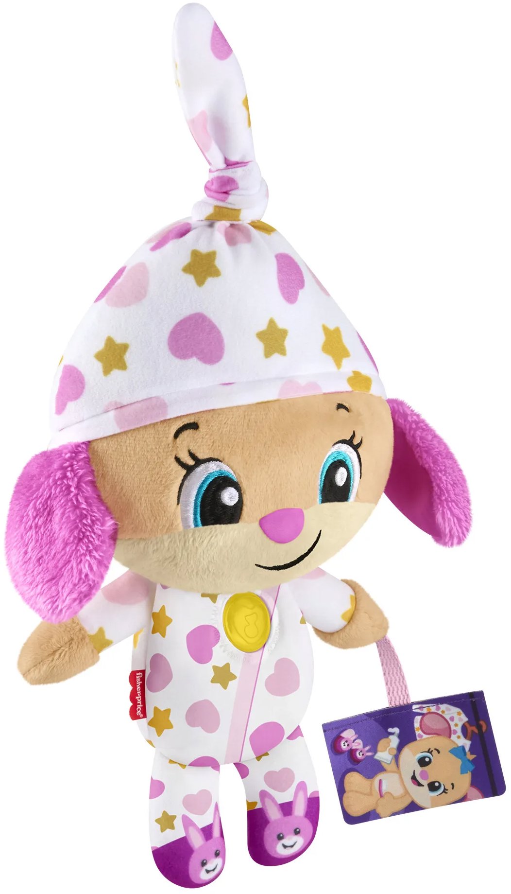 Fisher-Price Upokojujúca Psíkova sestrička s melódiami CZ
