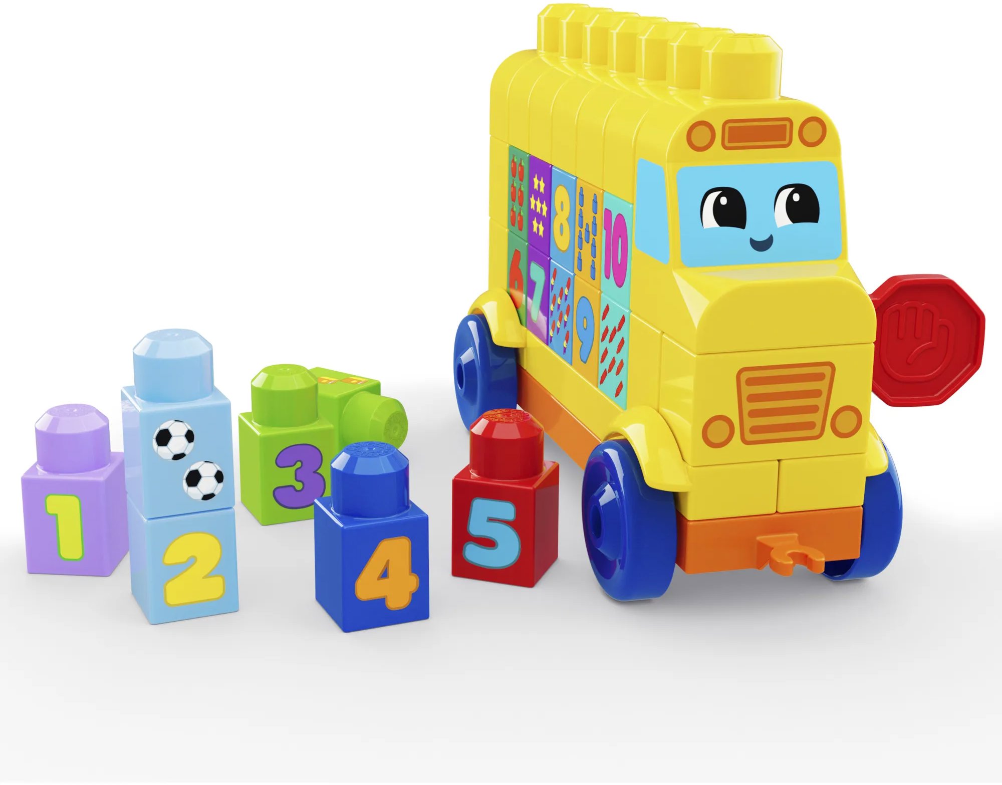 Mega Bloks – Zábavný autobus s počítaním