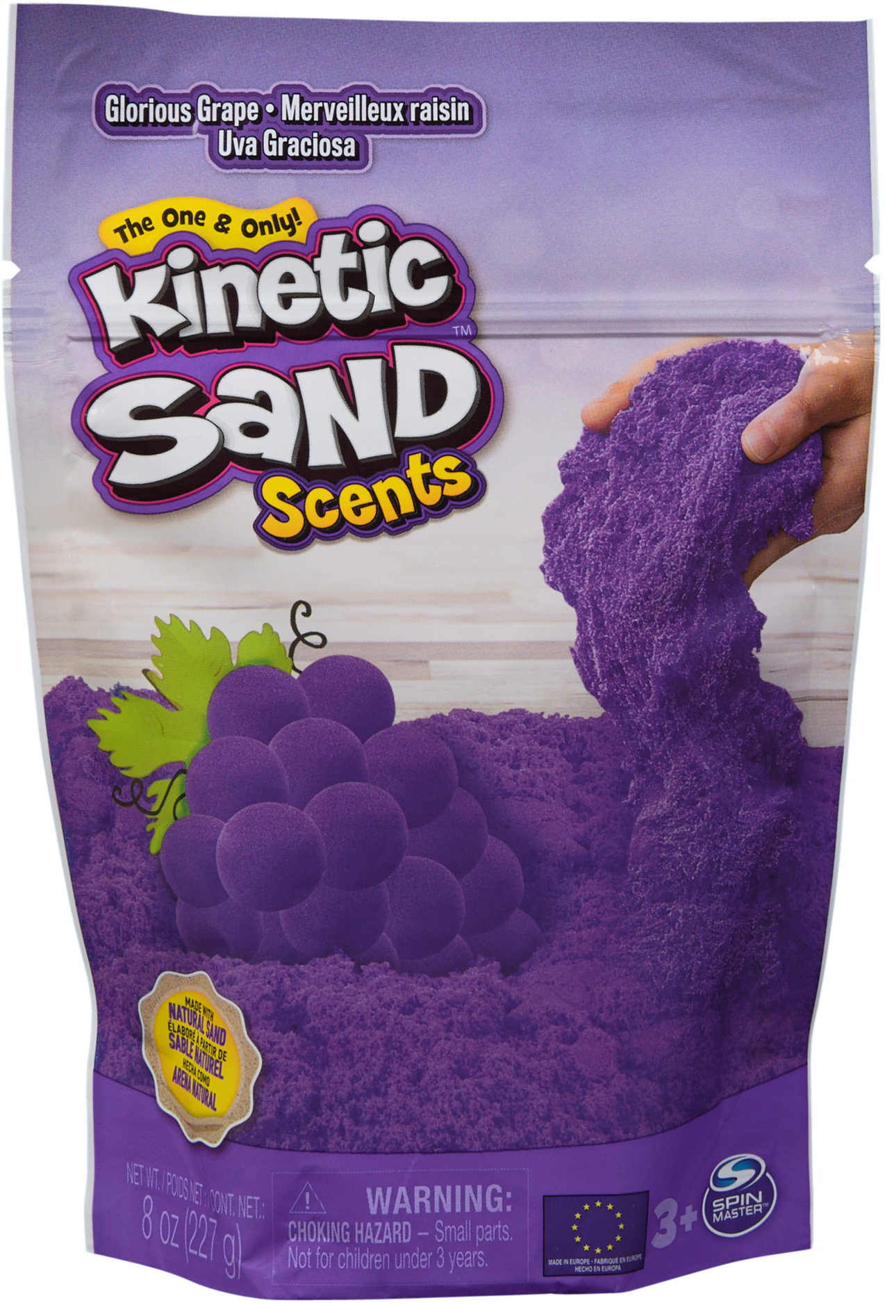 Kinetic Sand Balenie s ovocnými vôňami hrozno