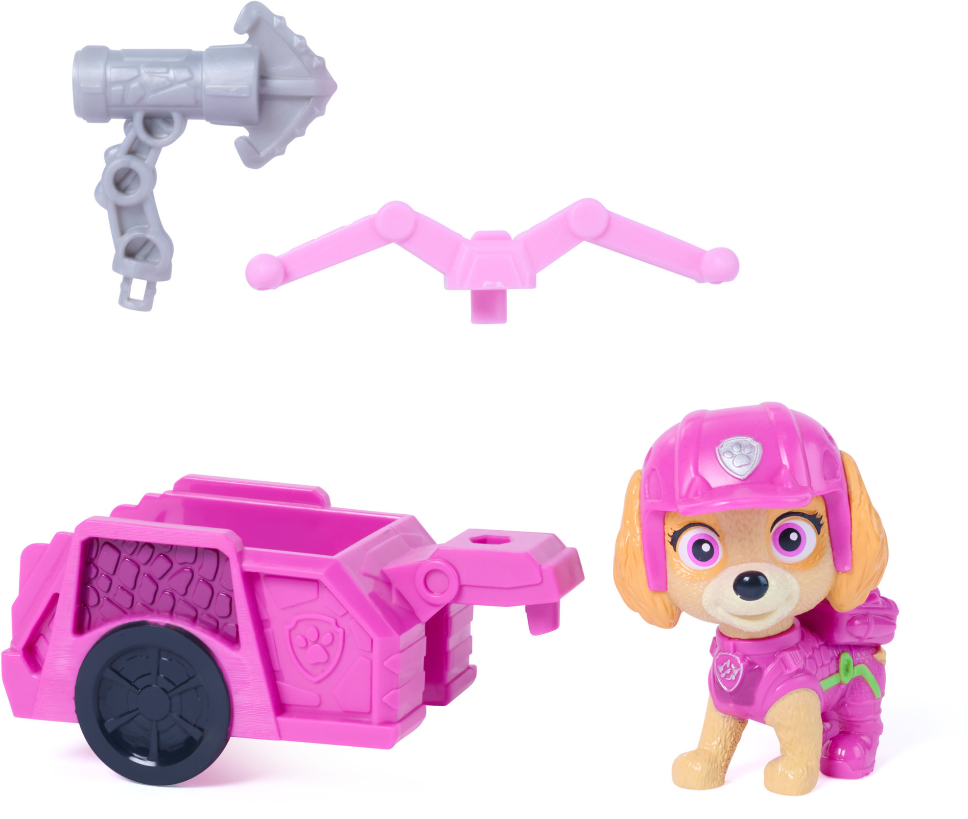 Labková Patrola Dino Skye s vozíkom