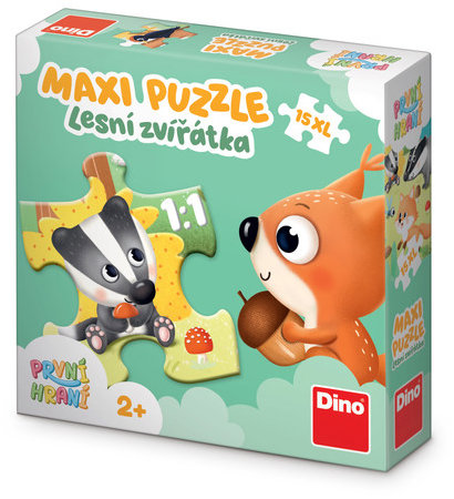 Dino Prvé hranie: Lesné zvieratká maxi