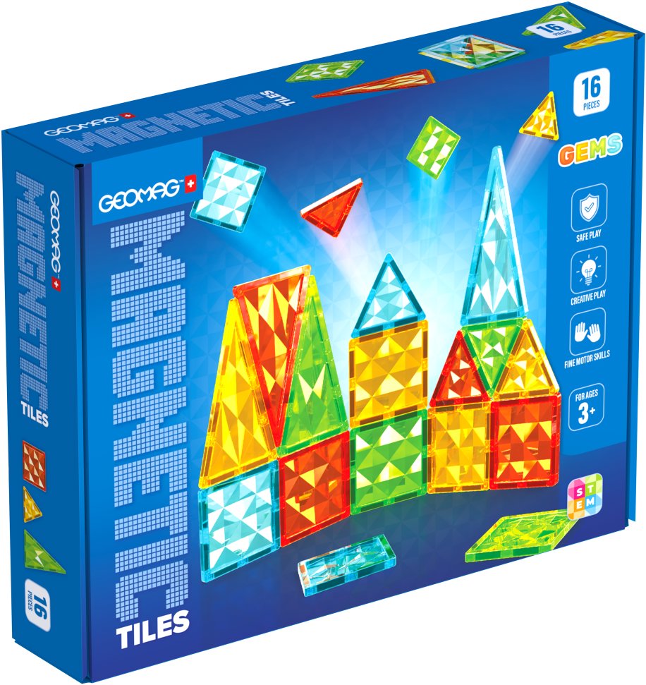 Geomag Magnetic Tiles 16 dielikov
