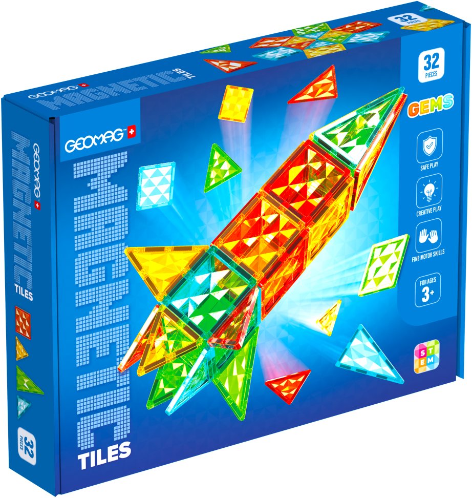 Geomag Magnetic Tiles Raketa