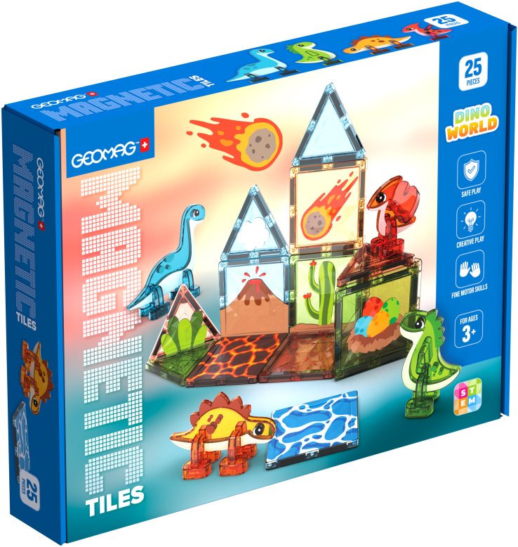Geomag Magnetic Tiles Dino