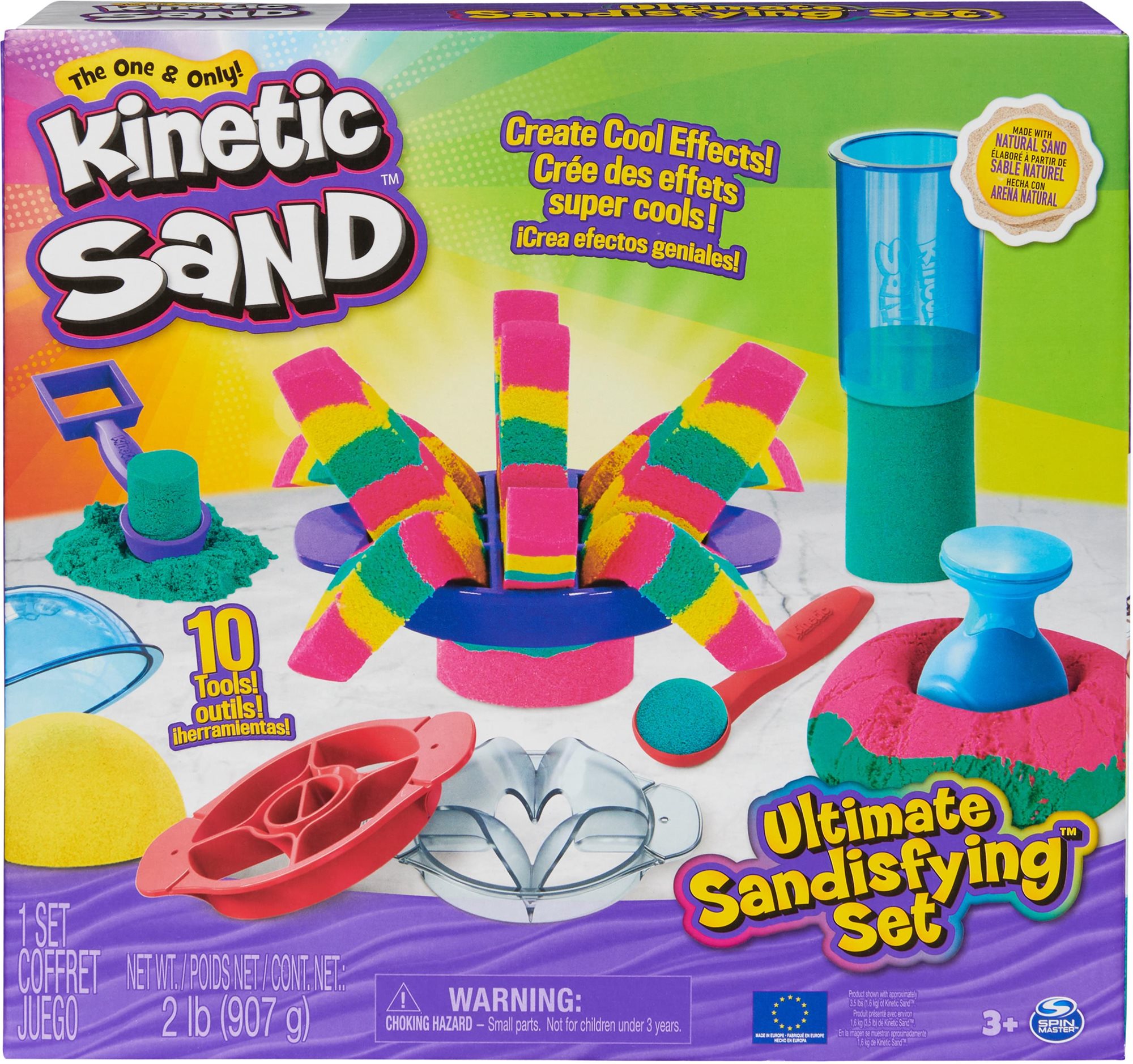 Kinetic Sand Ultimátna súprava piesku s nástrojmi