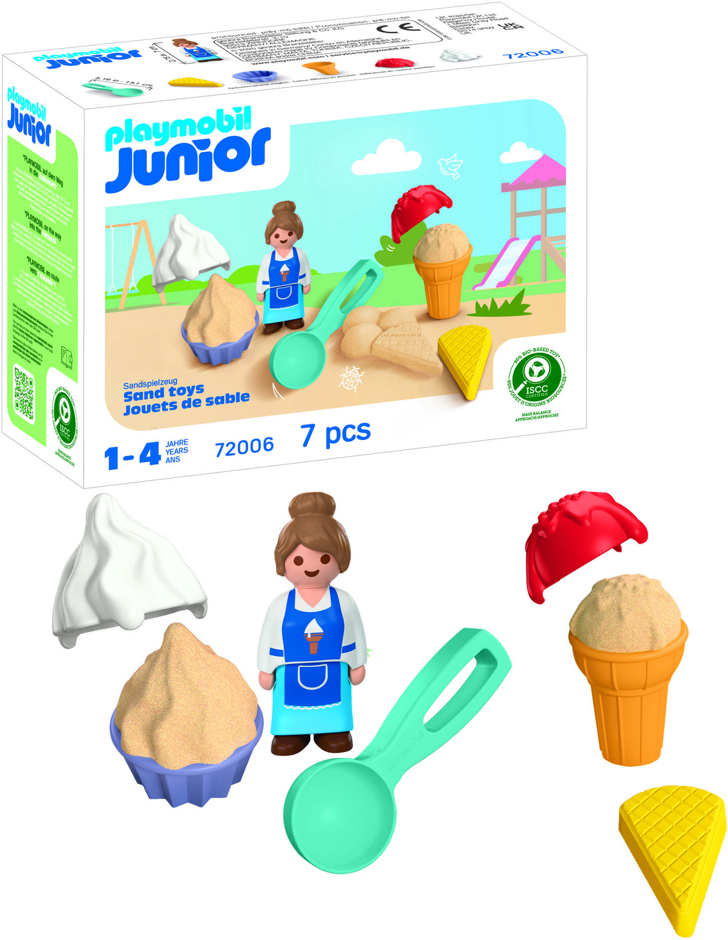 Playmobil 72006 Junior: Pieskovisko Zmrzlináreň