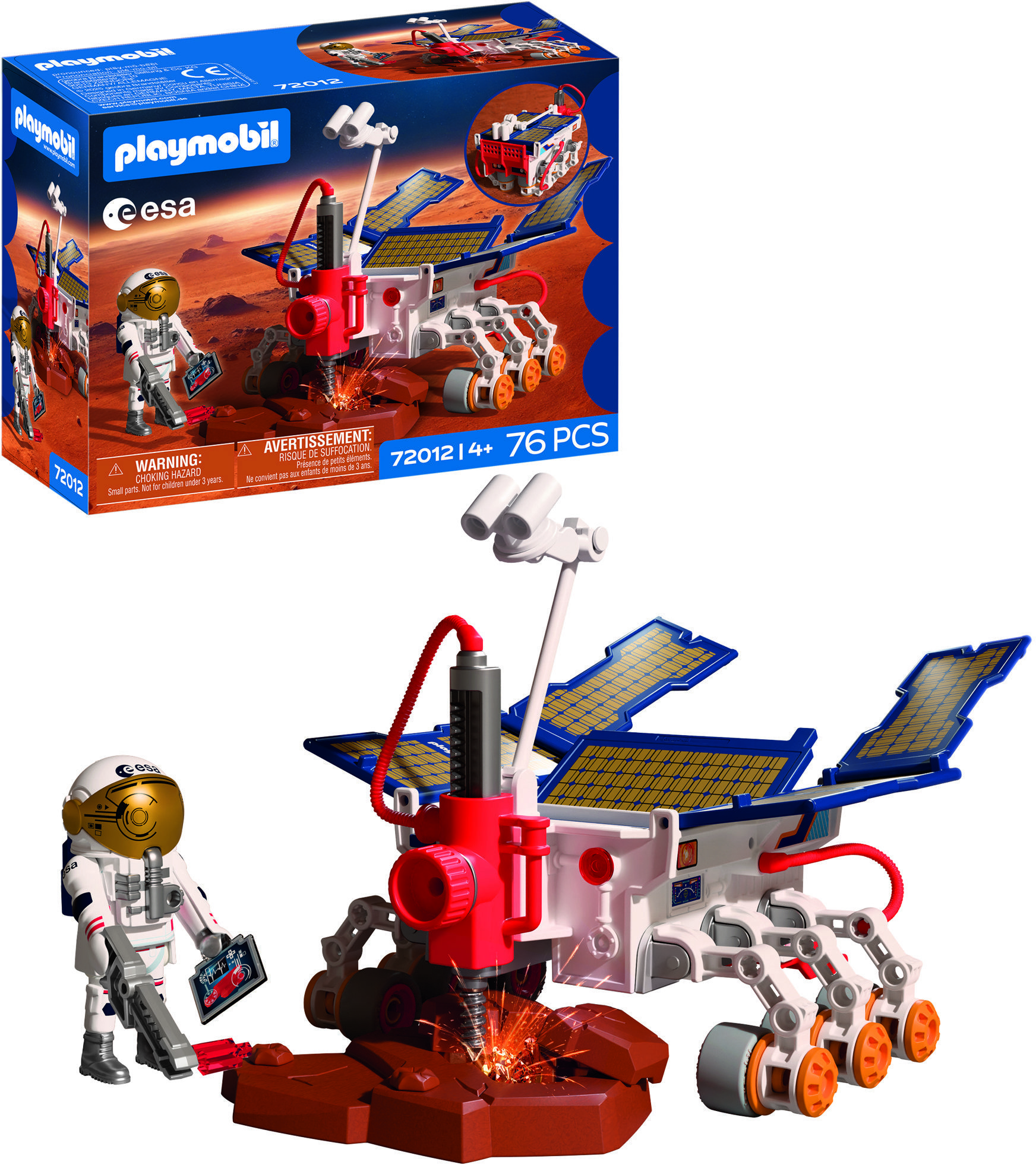 Playmobil 72012 Esa: Mars – Prieskumný rover