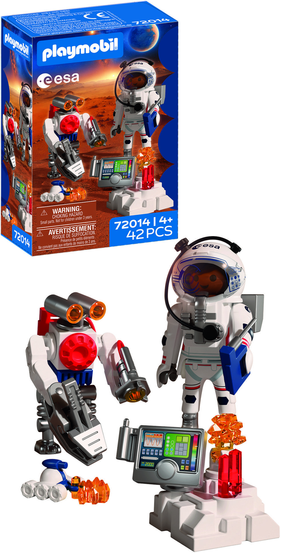 Playmobil 72014 Esa: Astronaut s robotom
