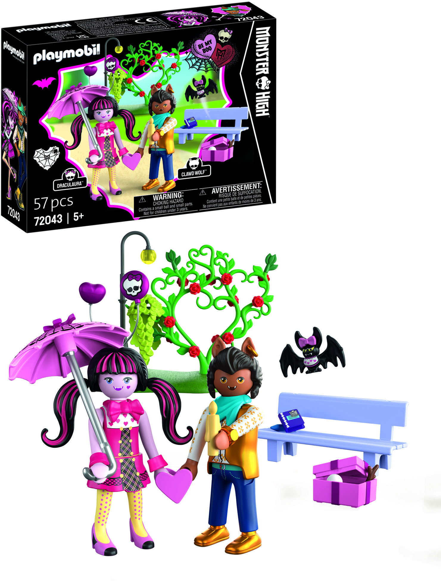 Playmobil 72043 Monster High Valentínske rande