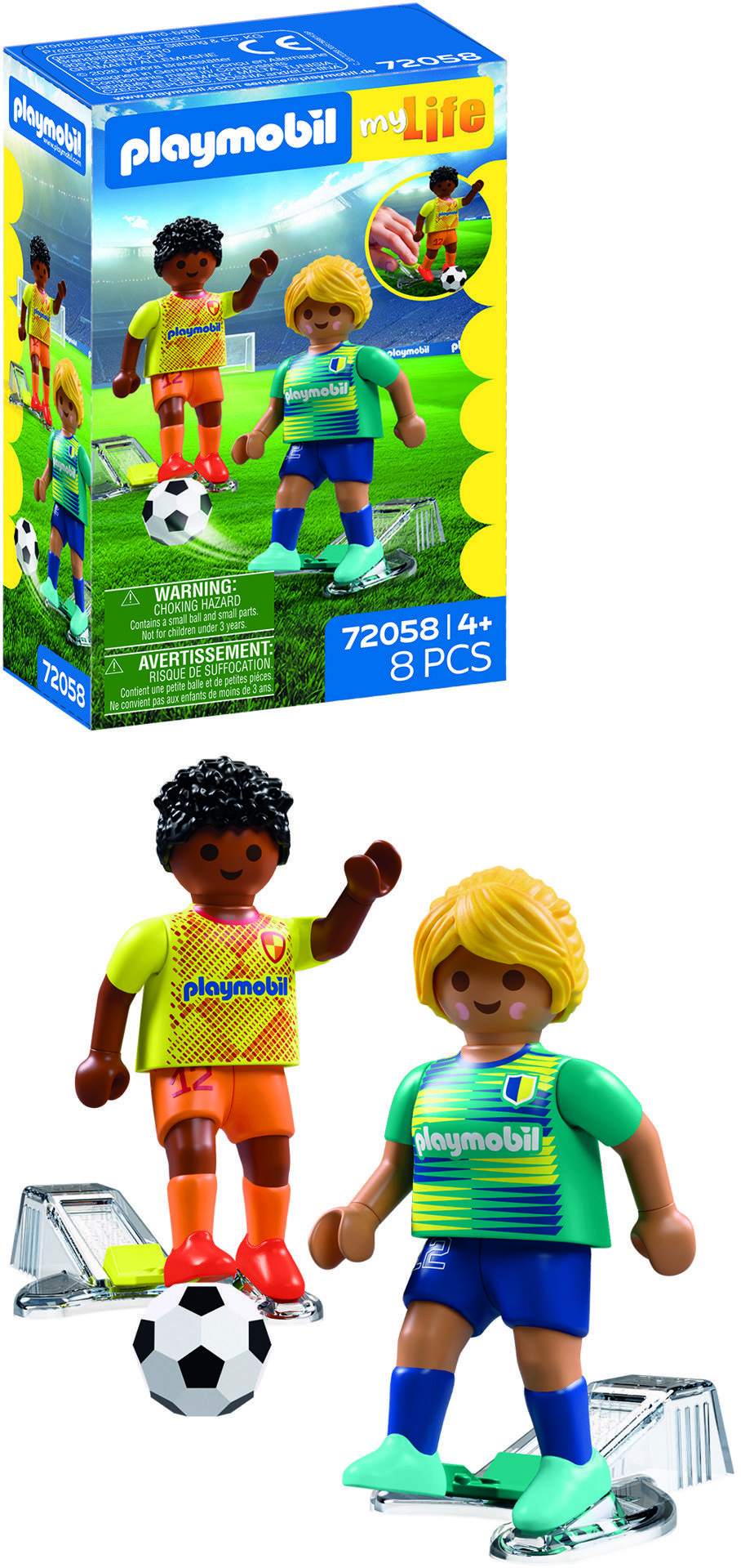 Playmobil 72058 Futbalista s futbalistkou