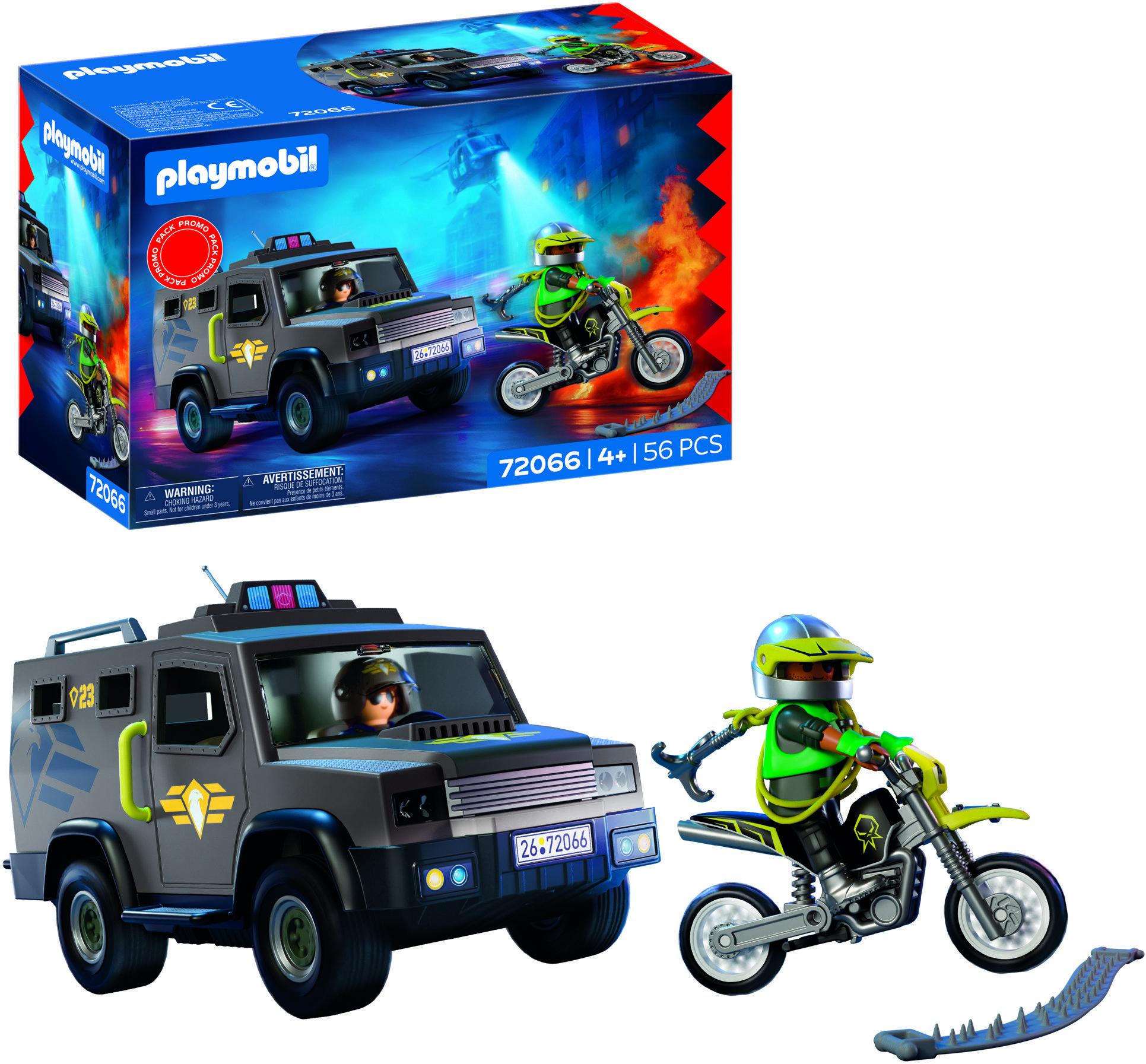 Playmobil 72066 Swat – taktické policajné vozidlo