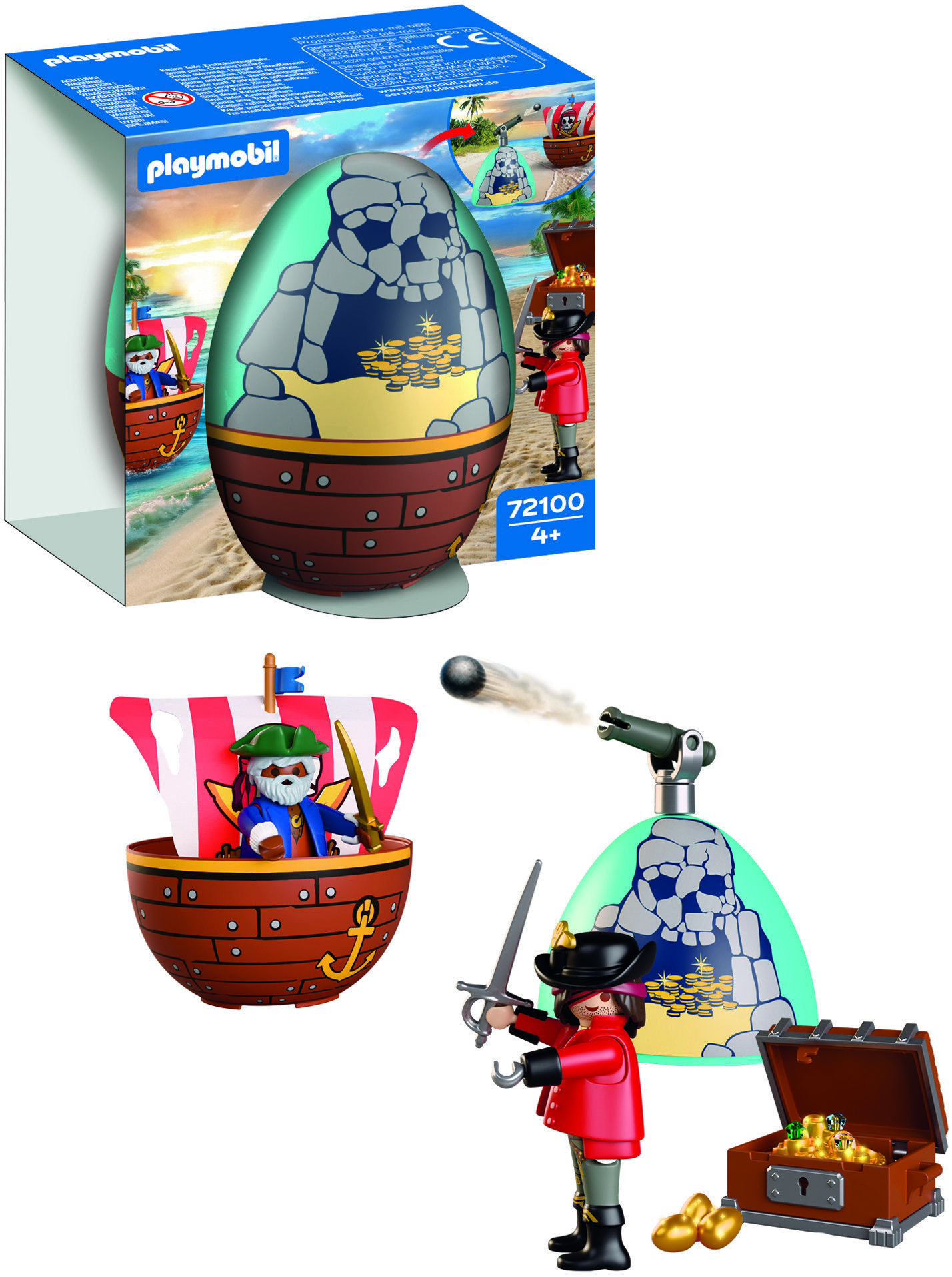 Playmobil 72100 Play Egg: Piráti