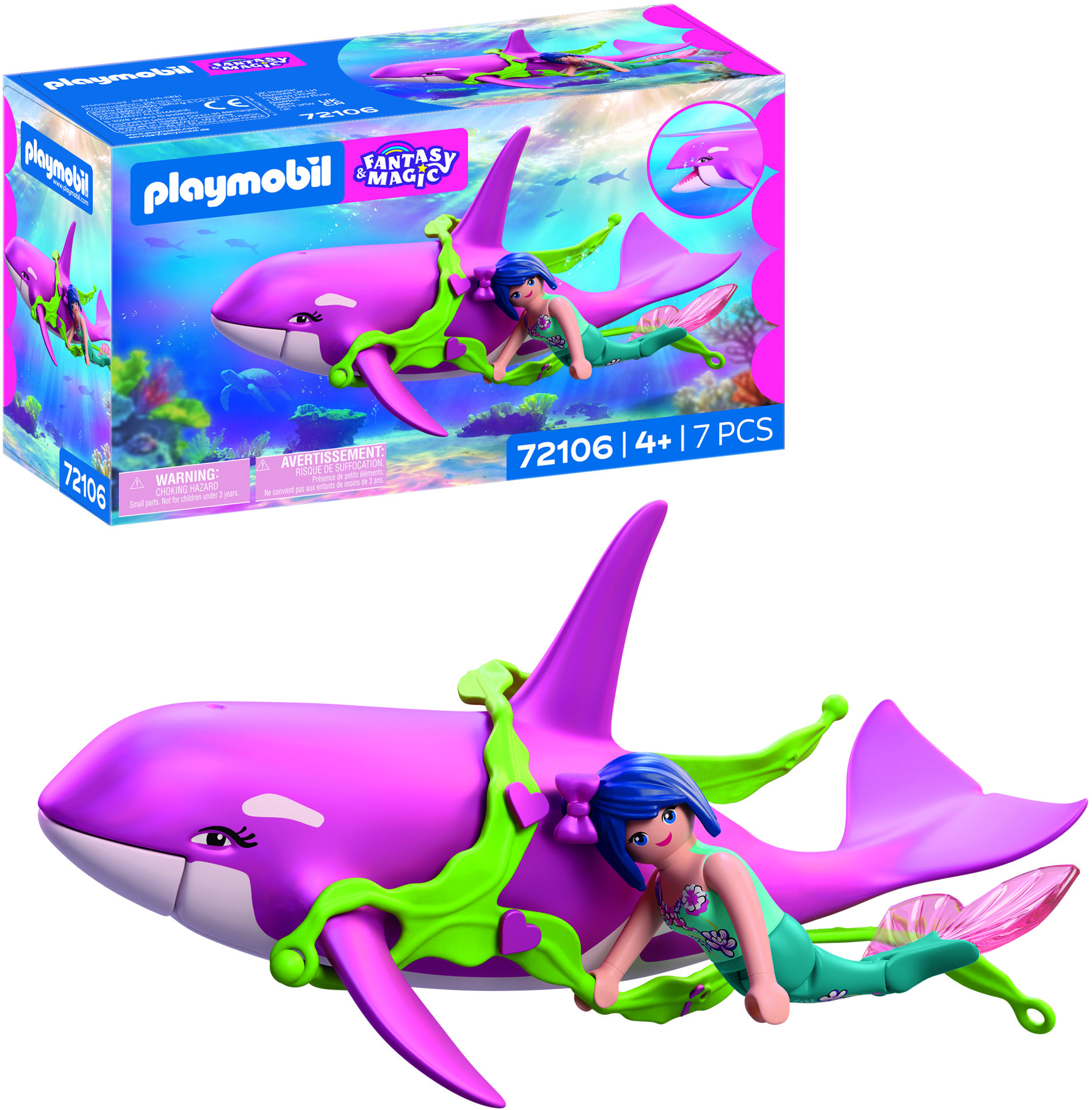 Playmobil 72106 Kosatka s morskou pannou