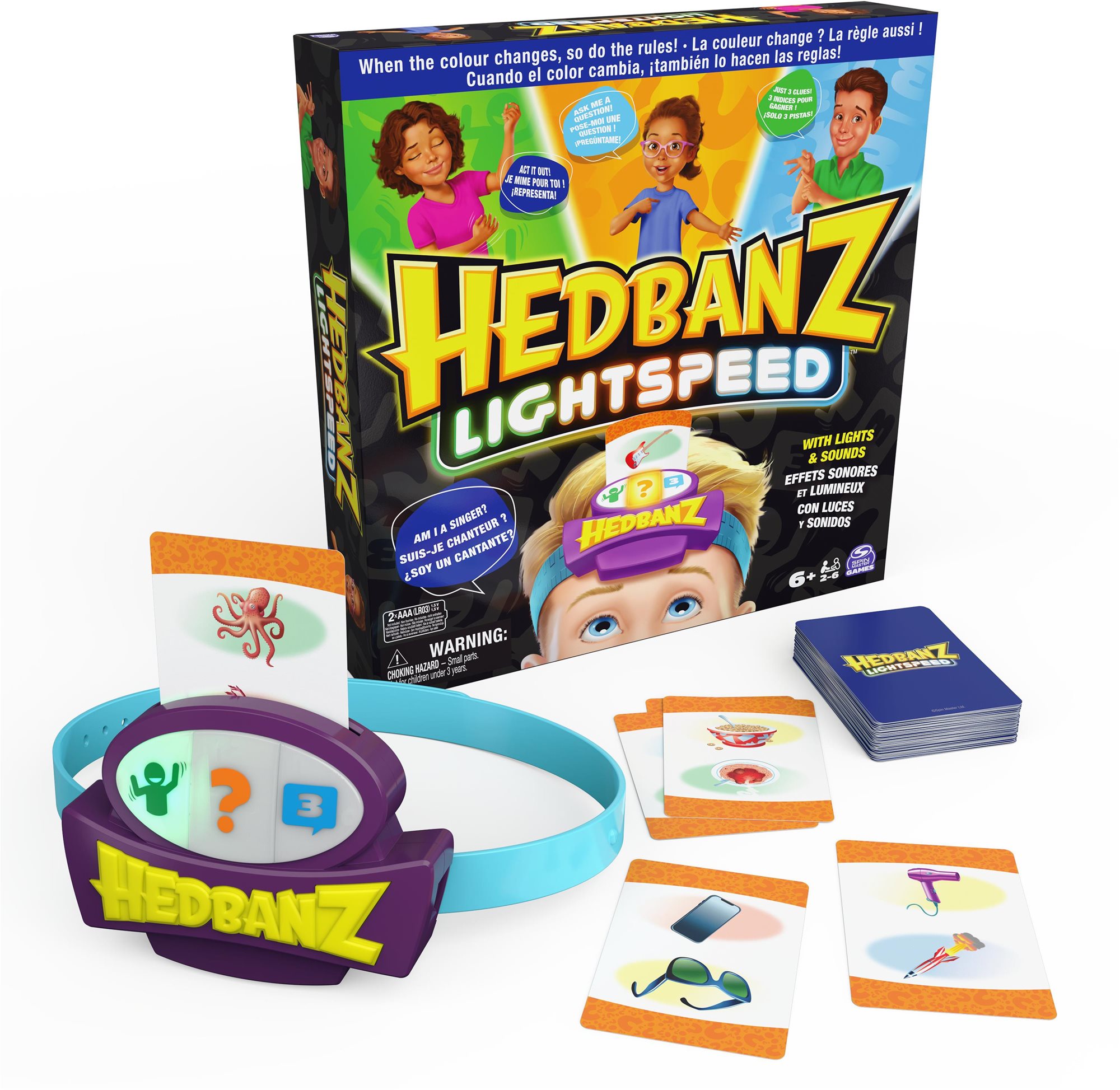 SMG Hedbanz Lightspeed
