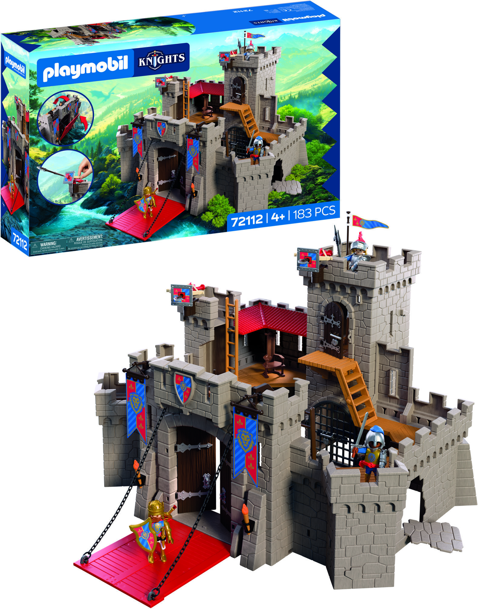 Playmobil 72112 Veľký hrad Levích rytierov