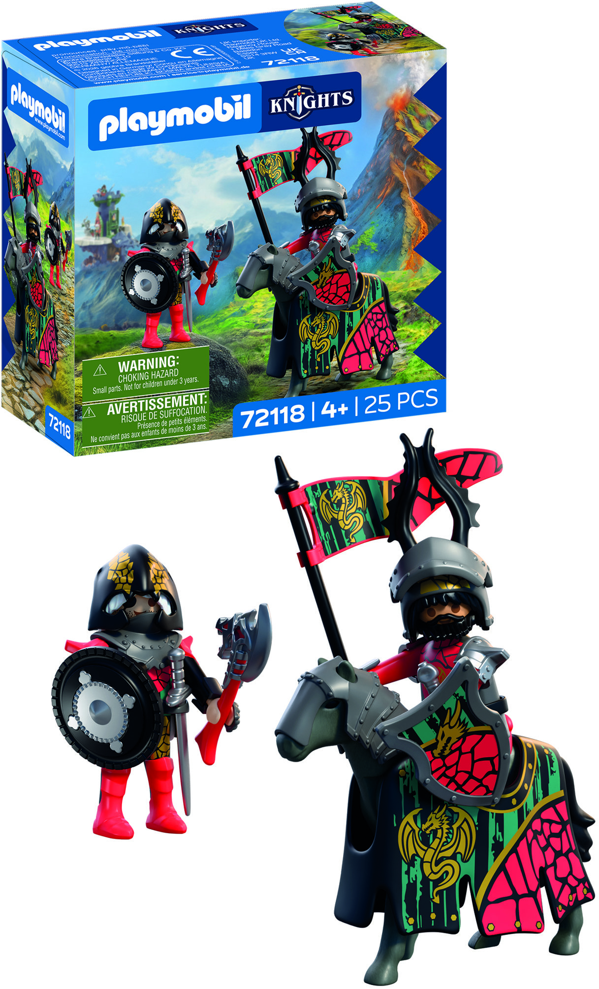 Playmobil 72118 Veliteľ Dračích rytierov