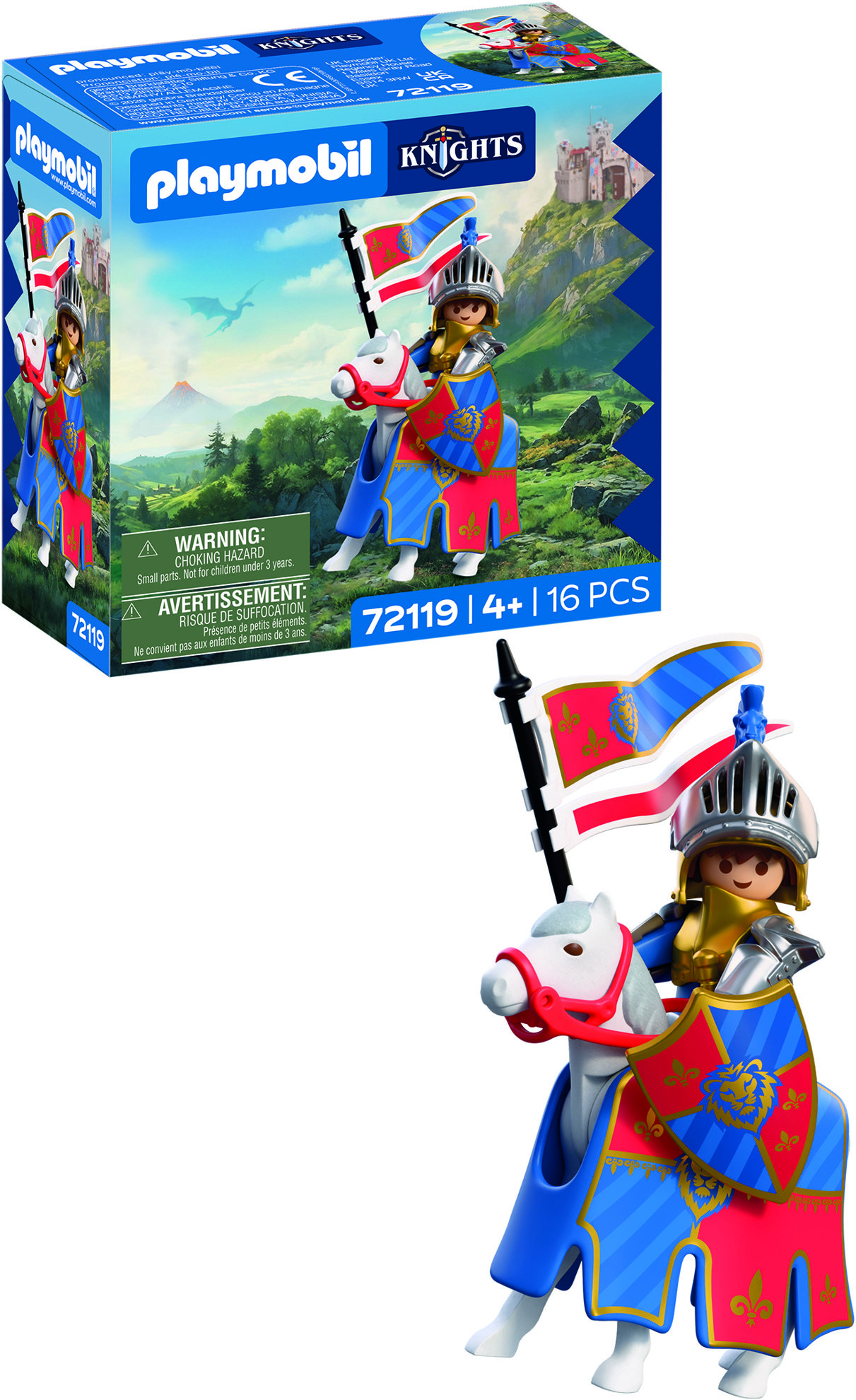 Playmobil 72119 Veliteľ Levích rytierov