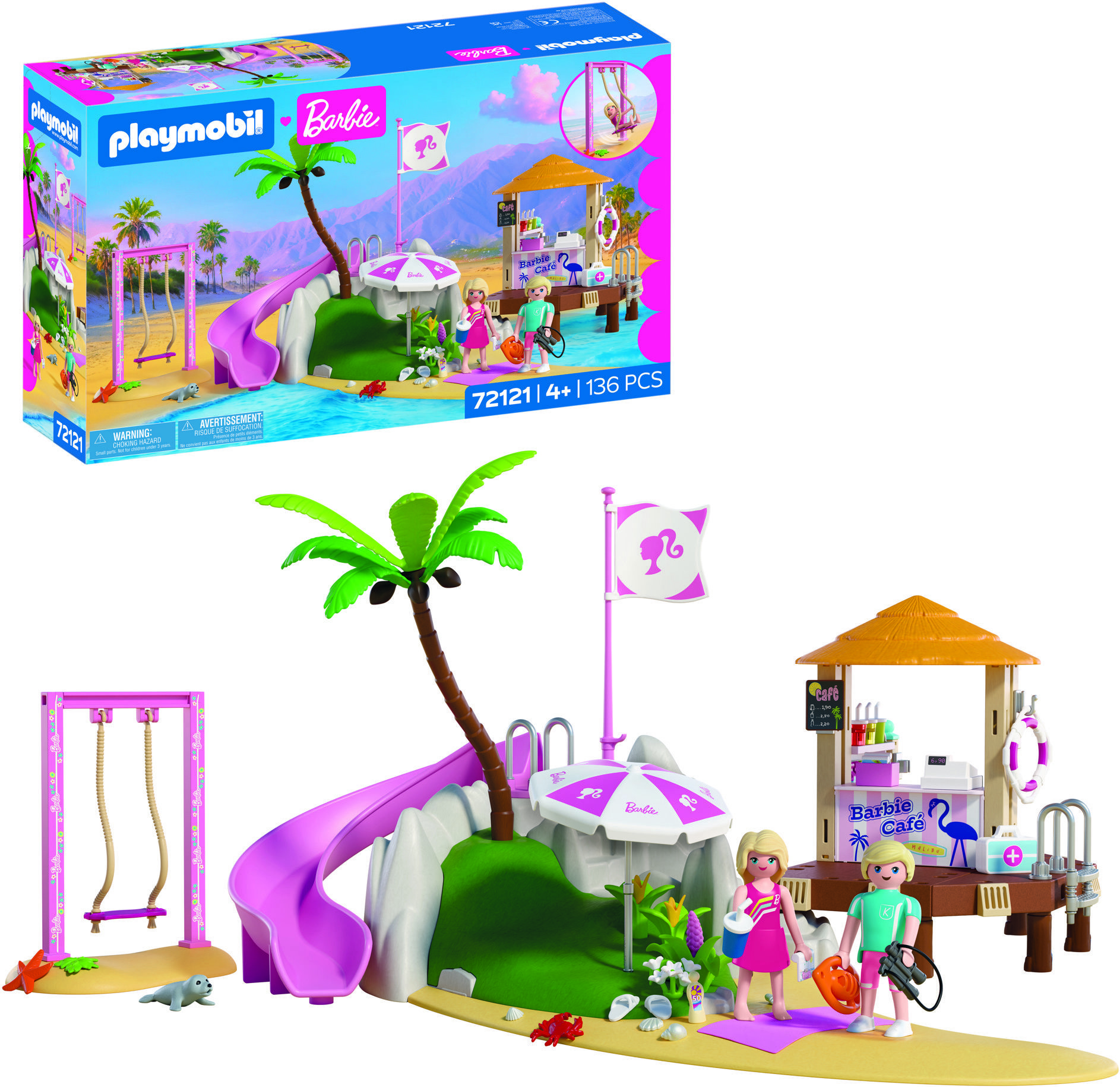 Playmobil 72121 Barbie Plážové bistro