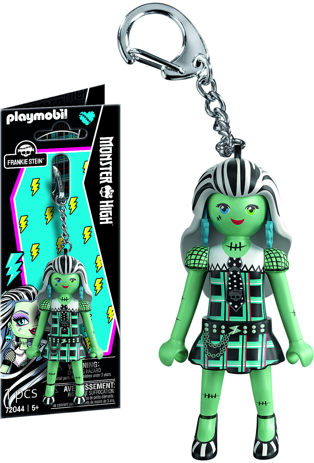 Playmobil 72044 Monster High Frankie Stein prívesok