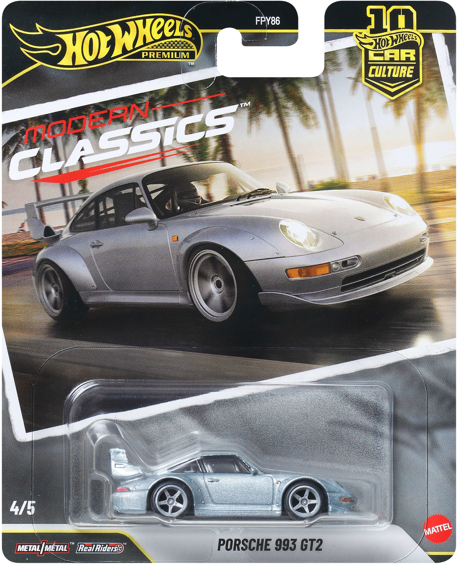 Hot Wheels Premium Car Culture Porsche 993 GT2