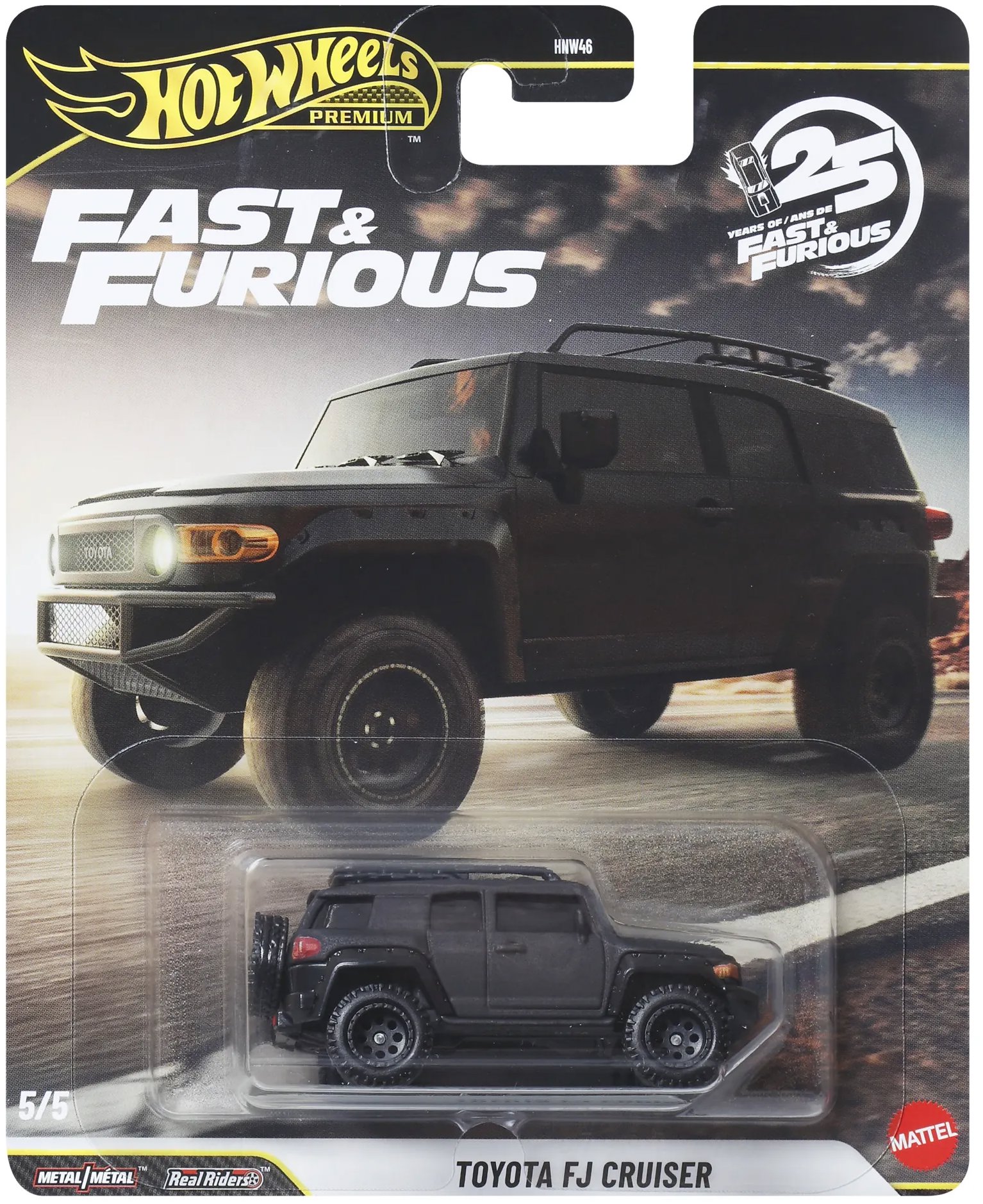 Hot Wheels Premium Fast & Furious Toyota FJ Cruiser