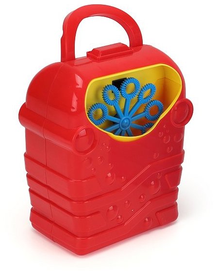 Plastica Výrobník bublin červený