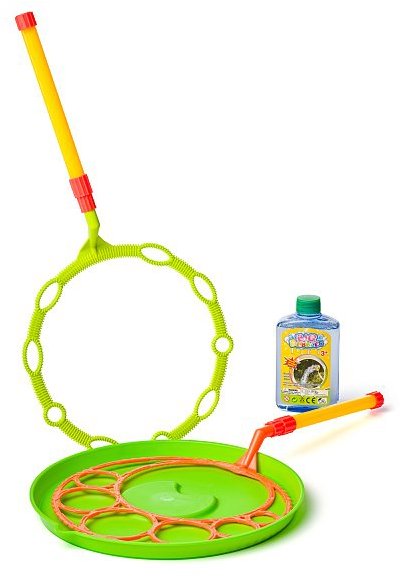 Woobly Boobly Súprava Veľké bubliny, 2 nadstavce a náplň 300 ml