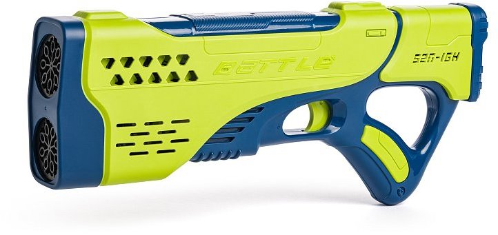 Woobly Boobly Double Bubble blaster dvojitá dávka bublinové zábavy, USB nabíjení