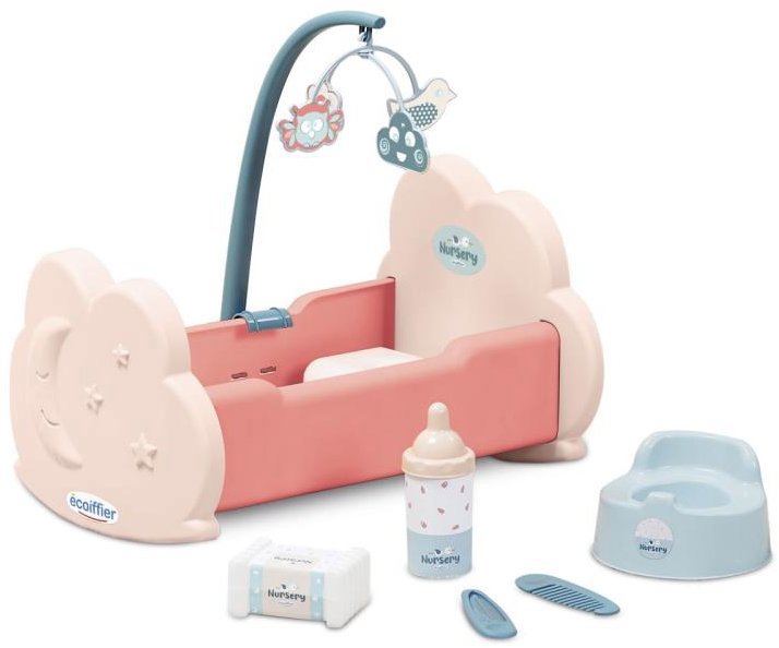 Ecoiffier Nursery – Postieľka s príslušenstvom