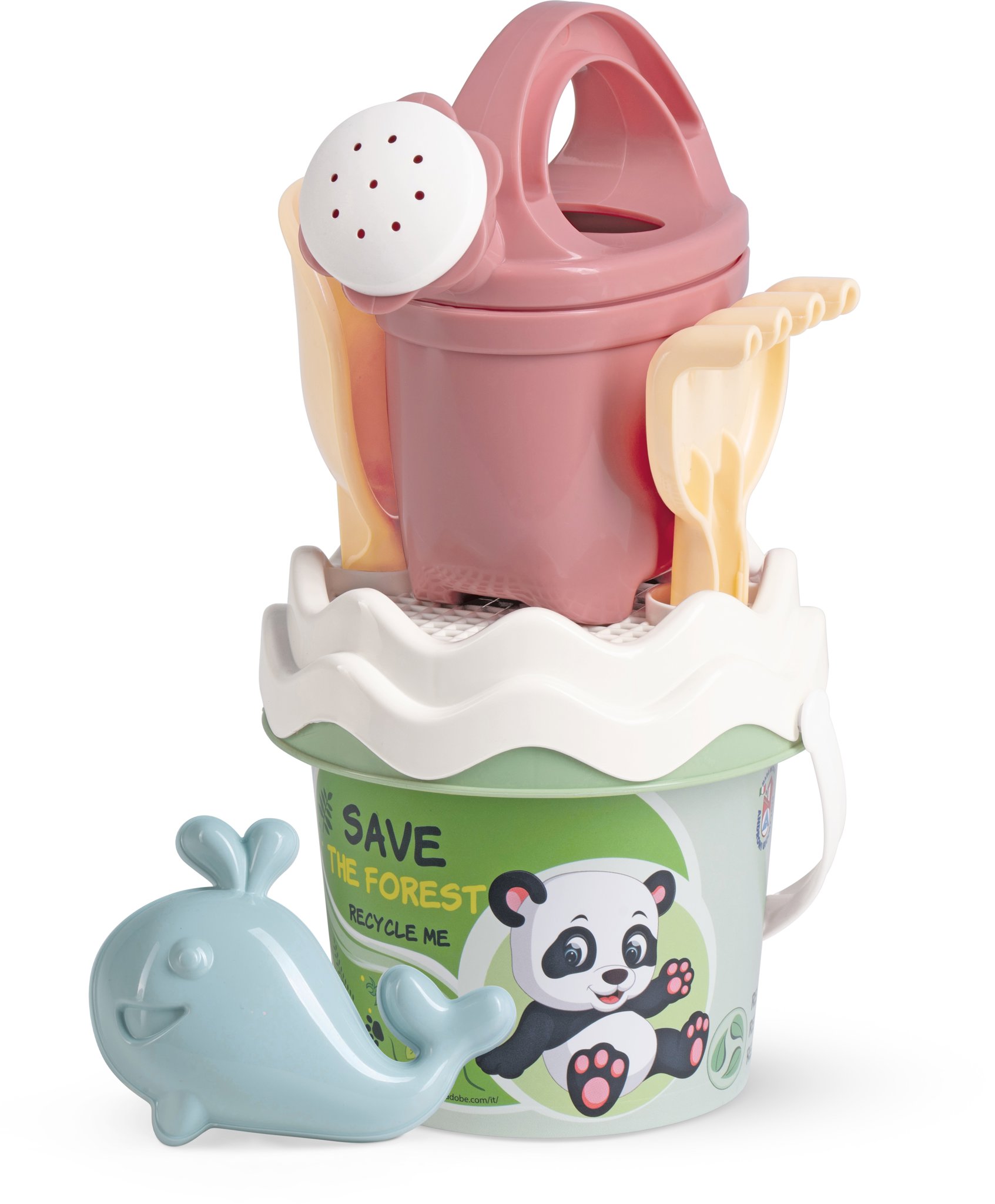 Androni Recyklácia Pastel Les s kanvičkou