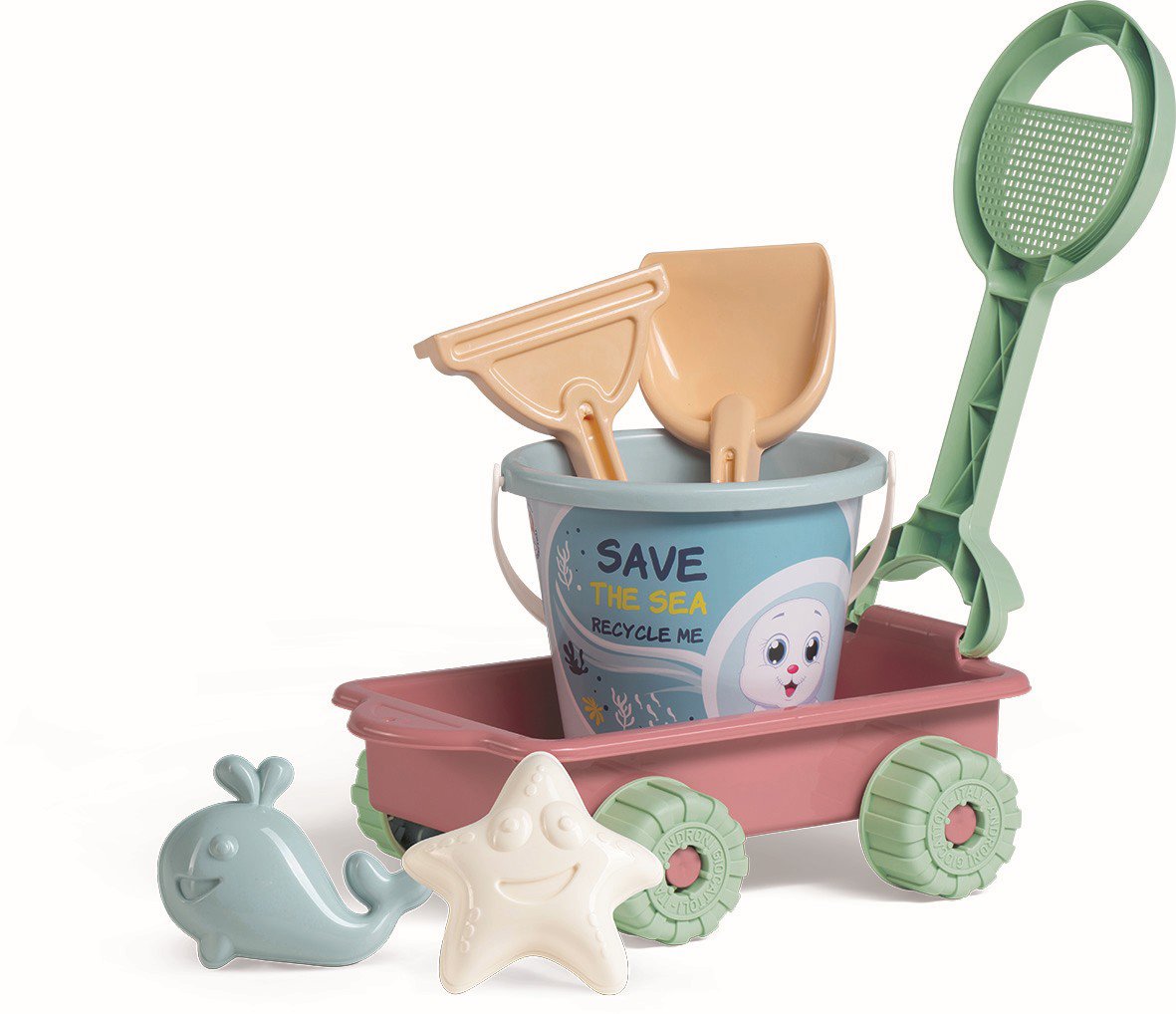 Androni Recyklácia Pastel, Oceán s vozíkom