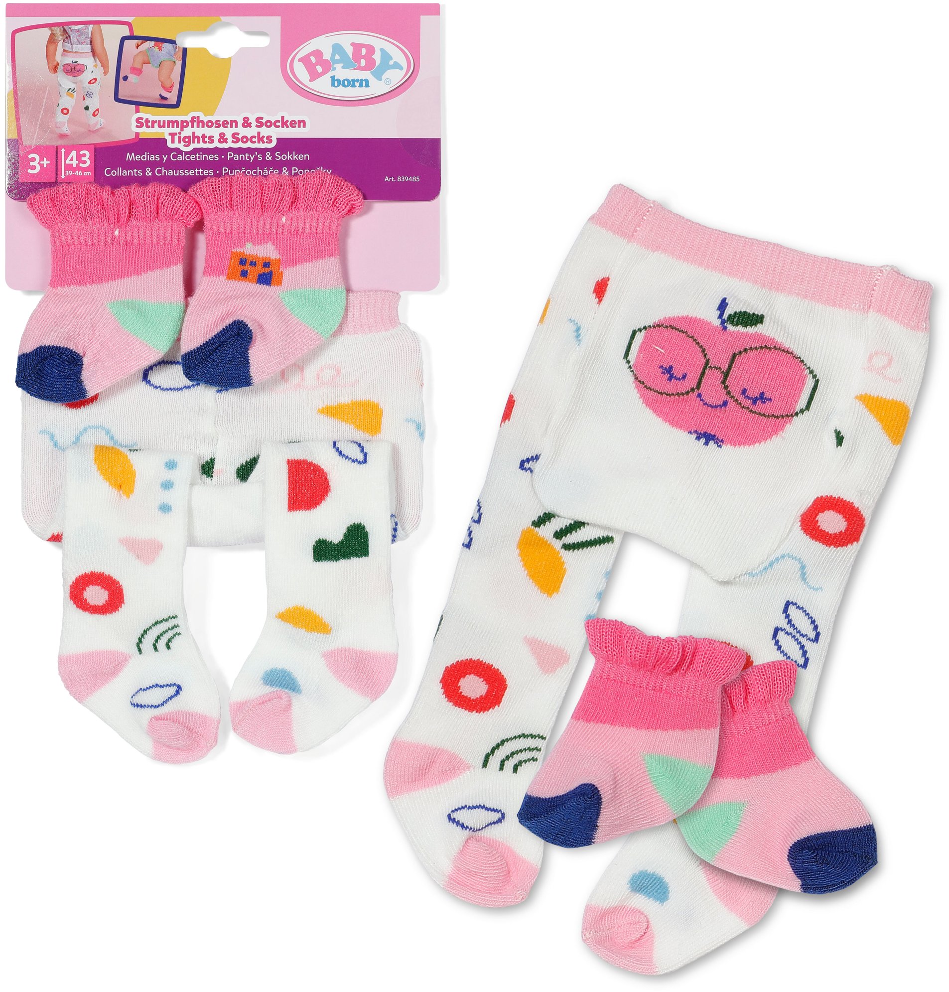 BABY born Pančucháče a ponožky so vzormi