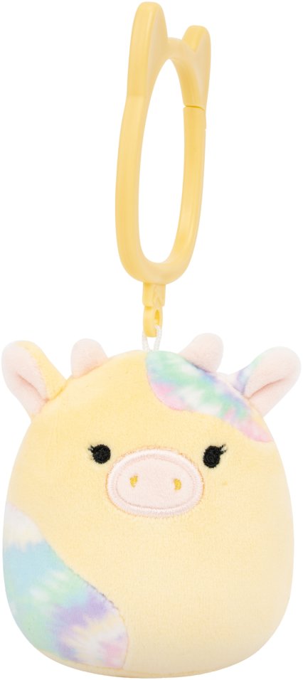 Squishmallows Žltá kravička Rina