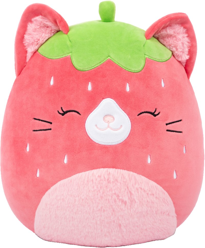 Squishmallows Jahodová mačka Olma