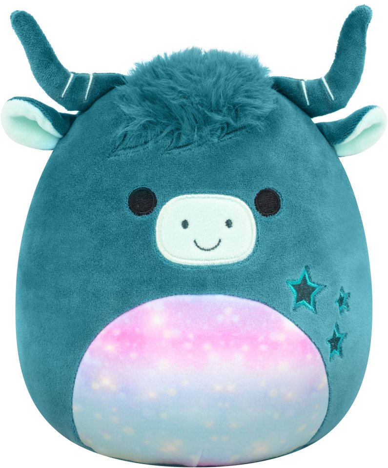 Squishmallows Zelená horská krava Clark