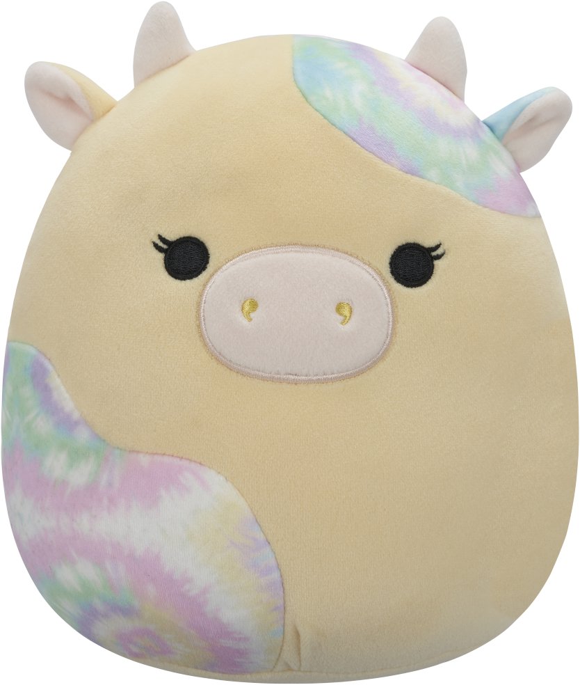Squishmallows Žltá kravička Rina