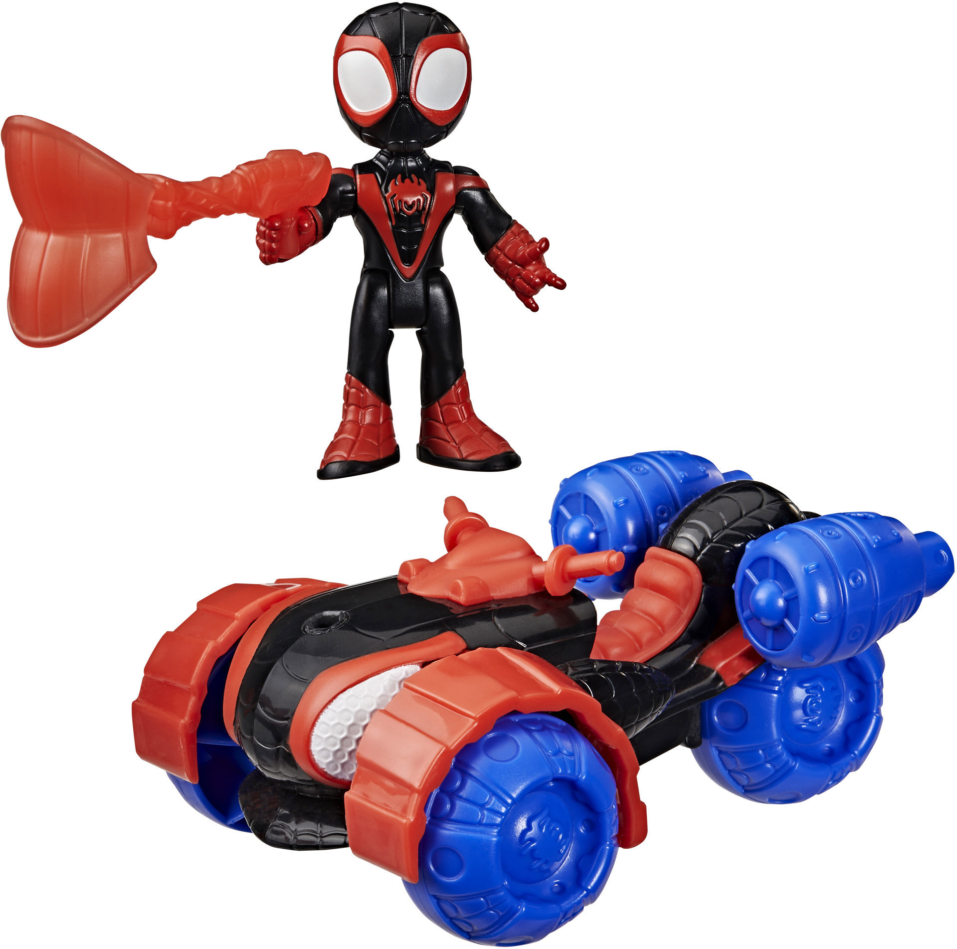 Spidey a jeho úžasní priatelia Miles Morales a vozidlo
