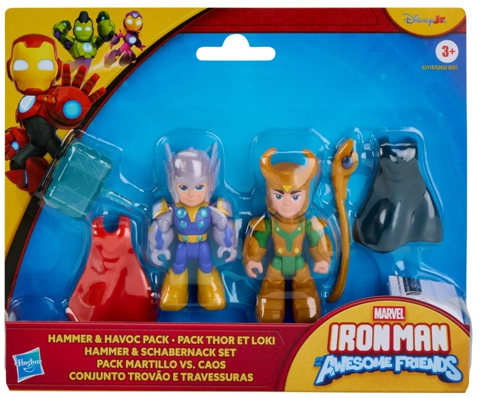 Iron Man a jeho úžasní priatelia Thor a Loki