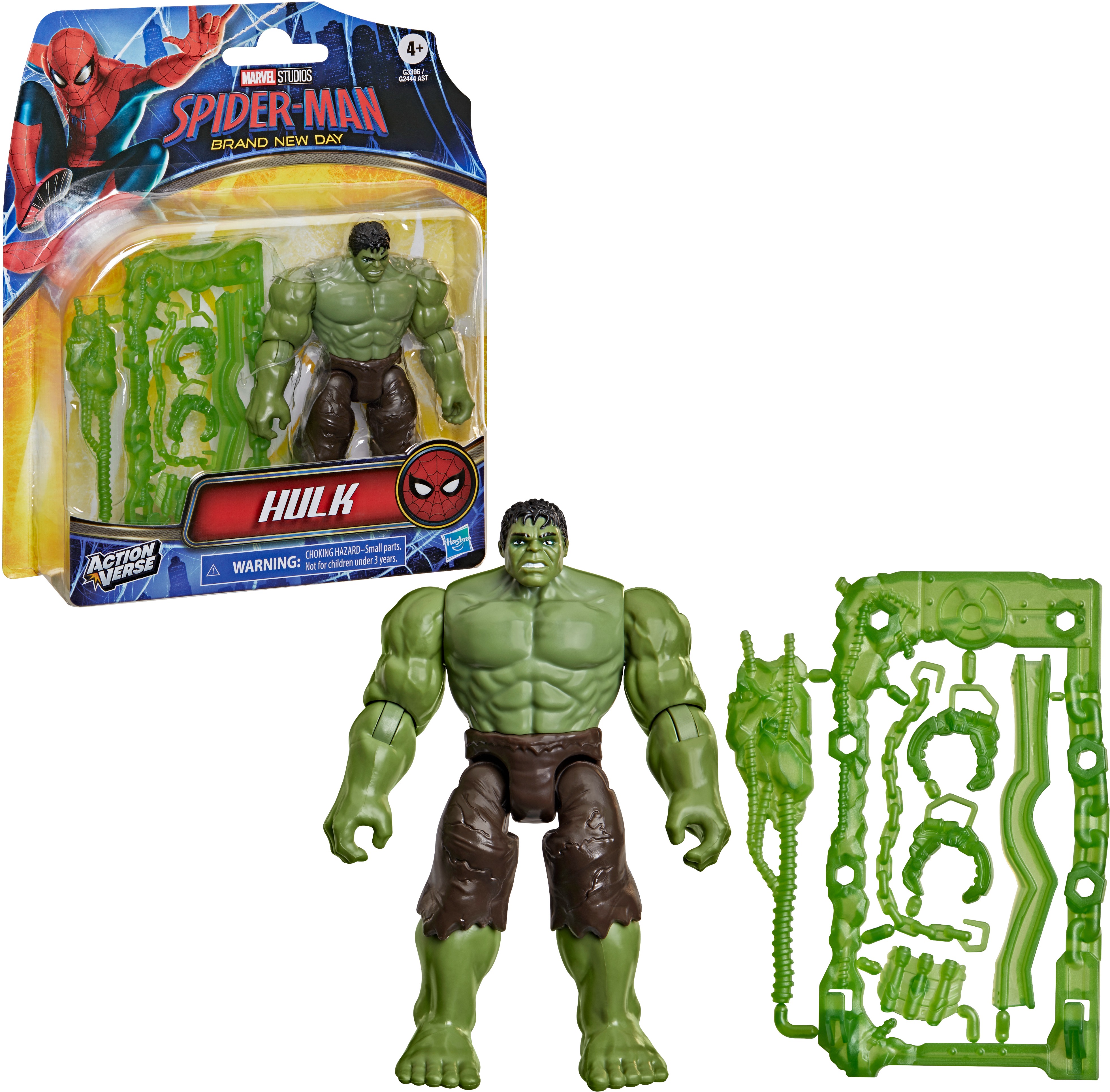 Spider-Man BND Action Verse Hulk