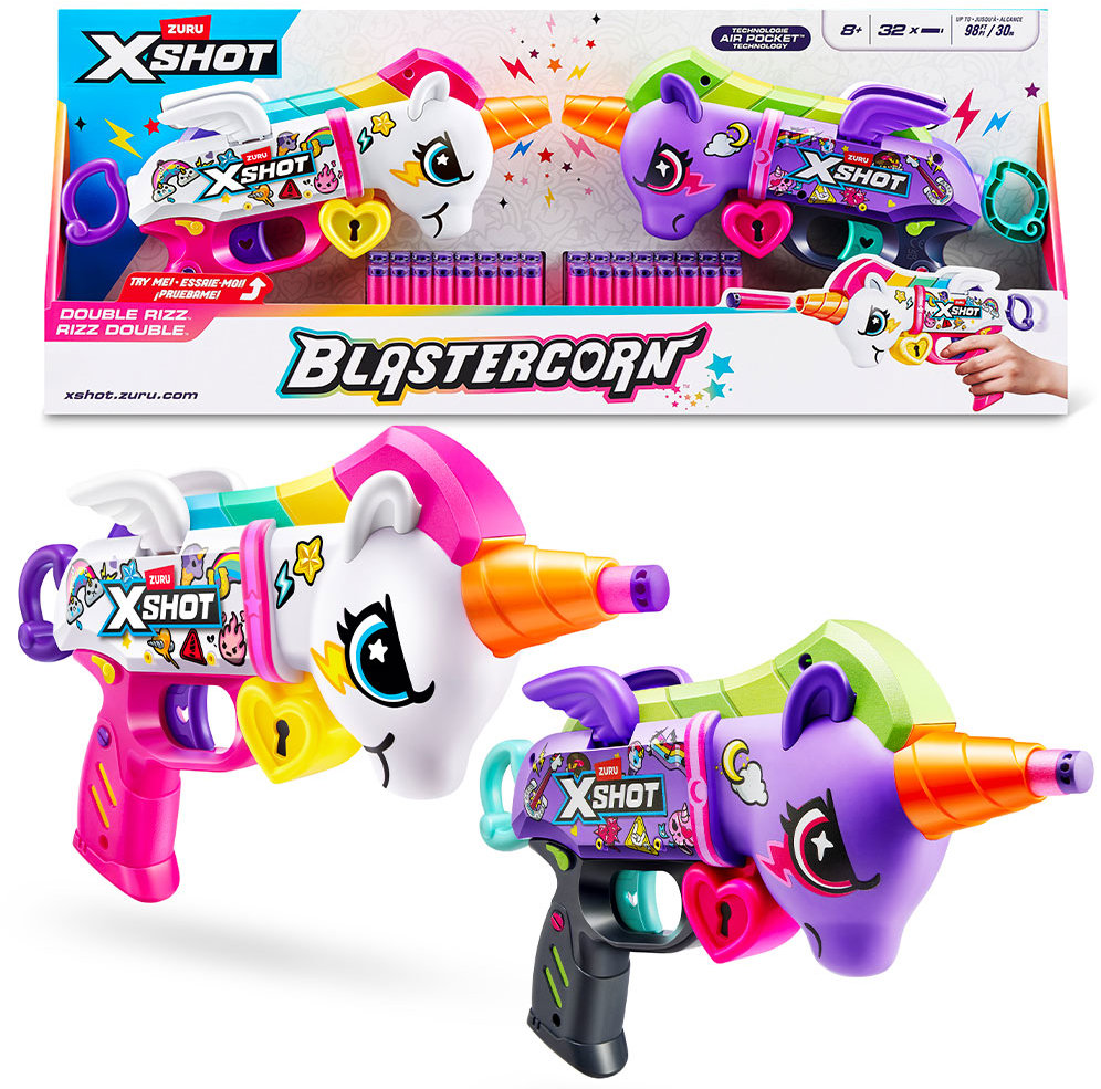X-Shot Blastercorn Series 1 Unicorn Blaster