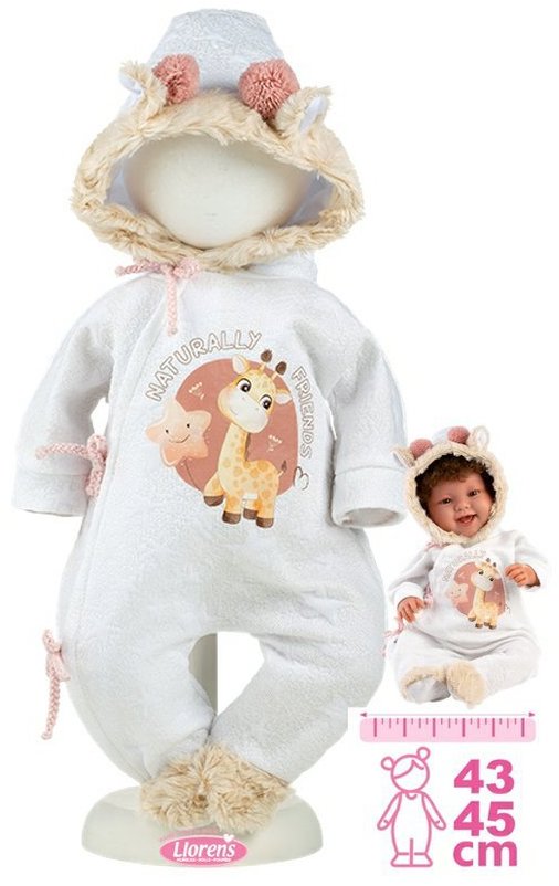 Llorens M844-82 oblečenie pre bábätko New Born veľkosť 43 – 45 cm