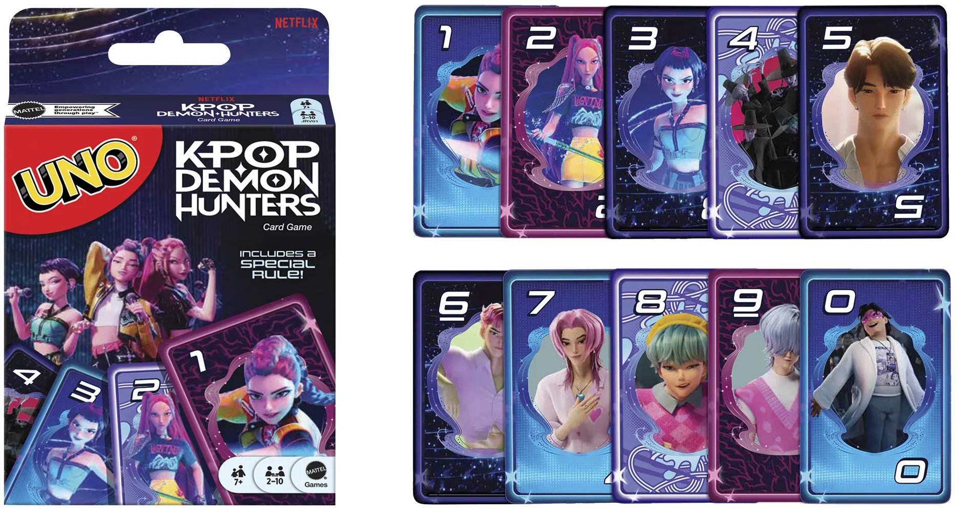 UNO K-pop Demon Hunters: Lovkyňa démonov