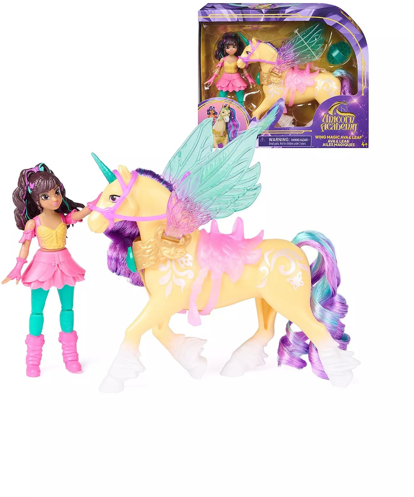 Unicorn Academy Čarovné krídla Leaf & Ava
