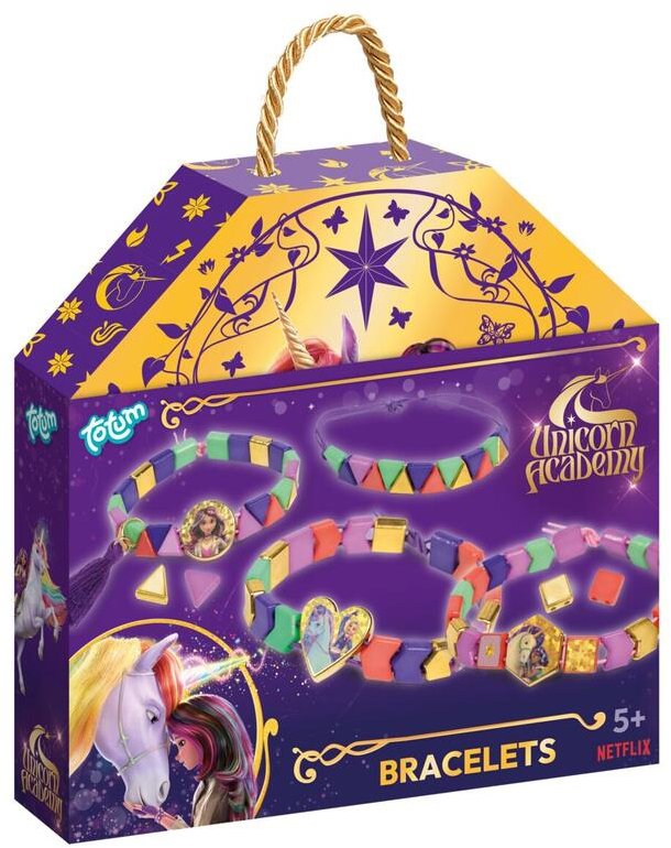 Totum Unicorn Academy vyrábění náramků