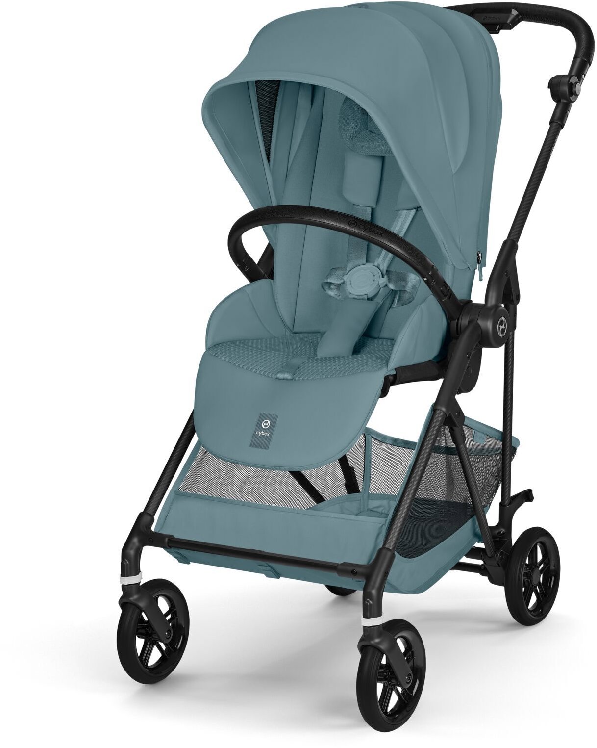 Cybex Melio Carbon Stormy Blue/Light blue