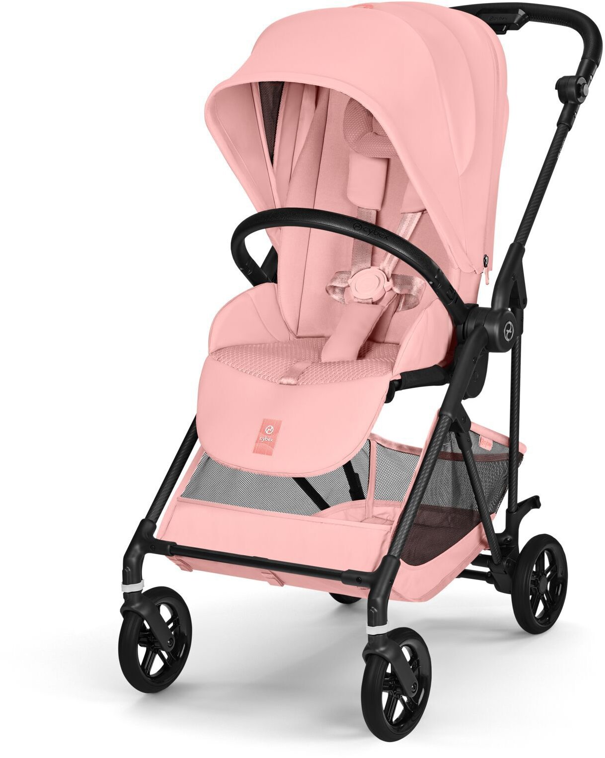 Cybex Melio Carbon Candy Pink/Light pink